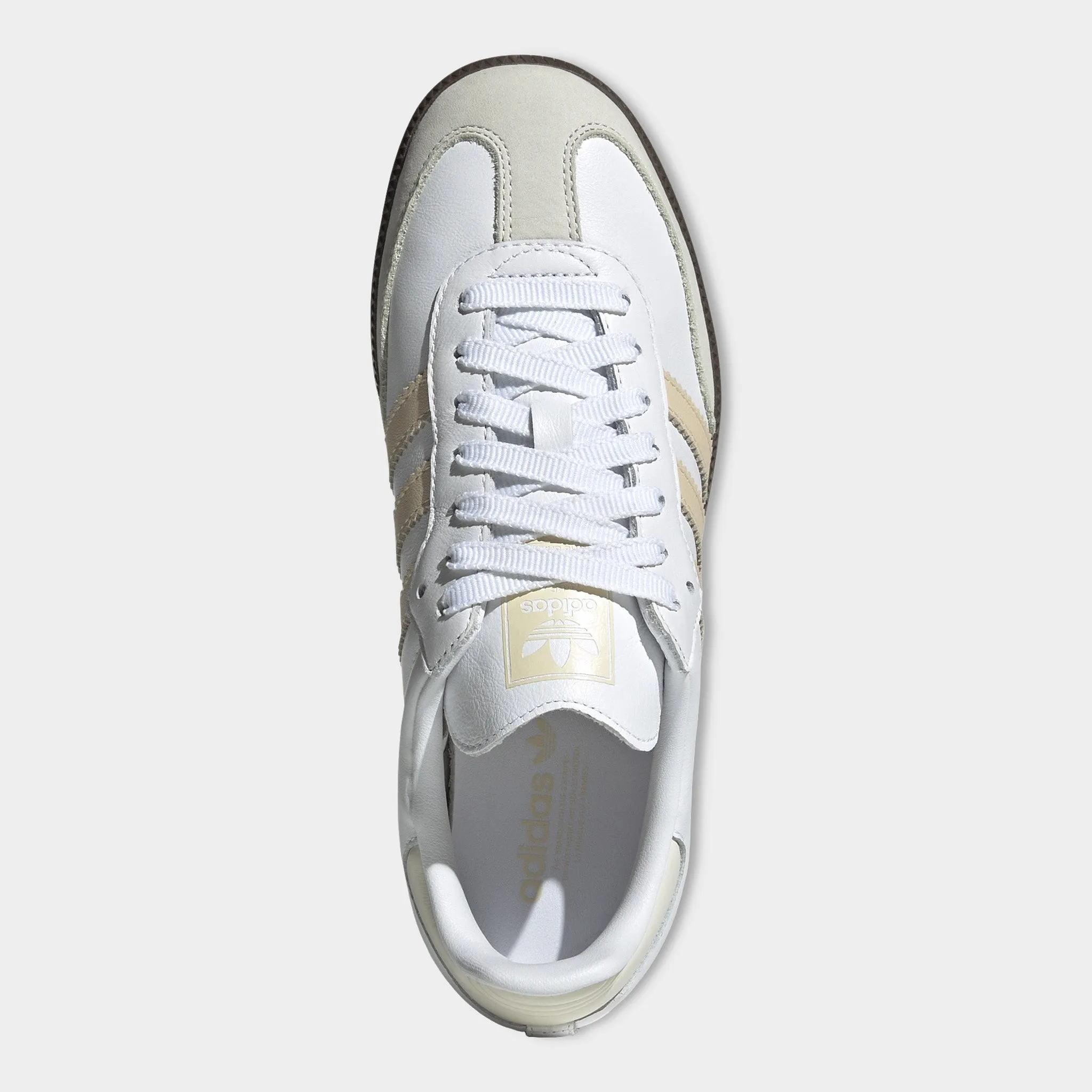 adidas Women's Samba OG White / Sandstorm - White Play Hard Dad Pick