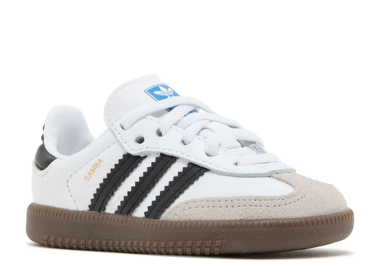 Carefree Day Treaded Sole Adidas Samba OG Cloud White Core Black Gum (TD)