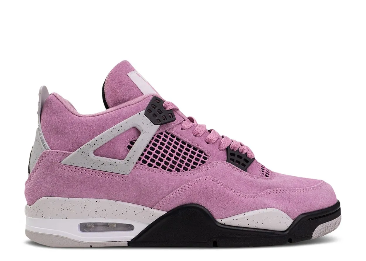 anti static Modern Wear Air Jordan 4 Retro Orchid