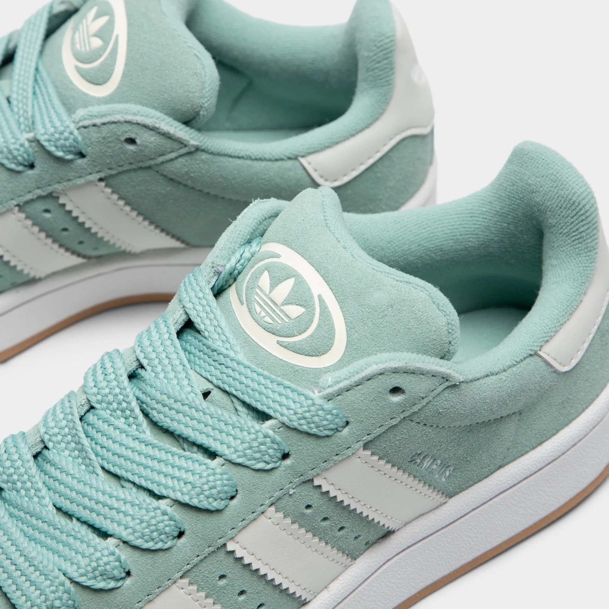 Angel Mood Street Cool adidas Juniors' Campus 00s Haze Green / Grey - Gum