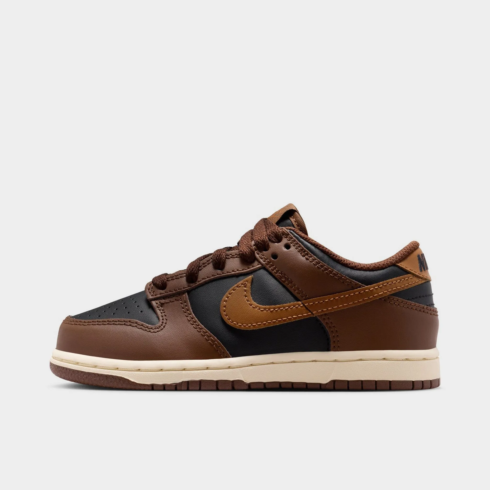Comfort Guarantee Family Meet Nike Dunk Low PS Black / British Tan - Cacao Wow