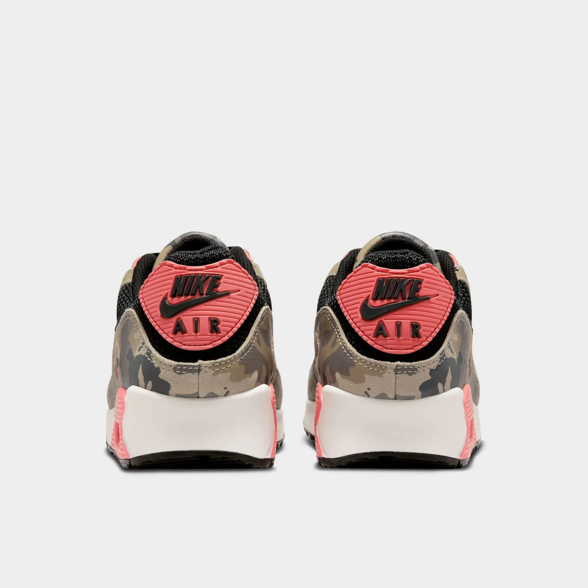 Nike Air Max 90 PRM Light Khaki / Black - Magic Ember Modern Casual Bright Step