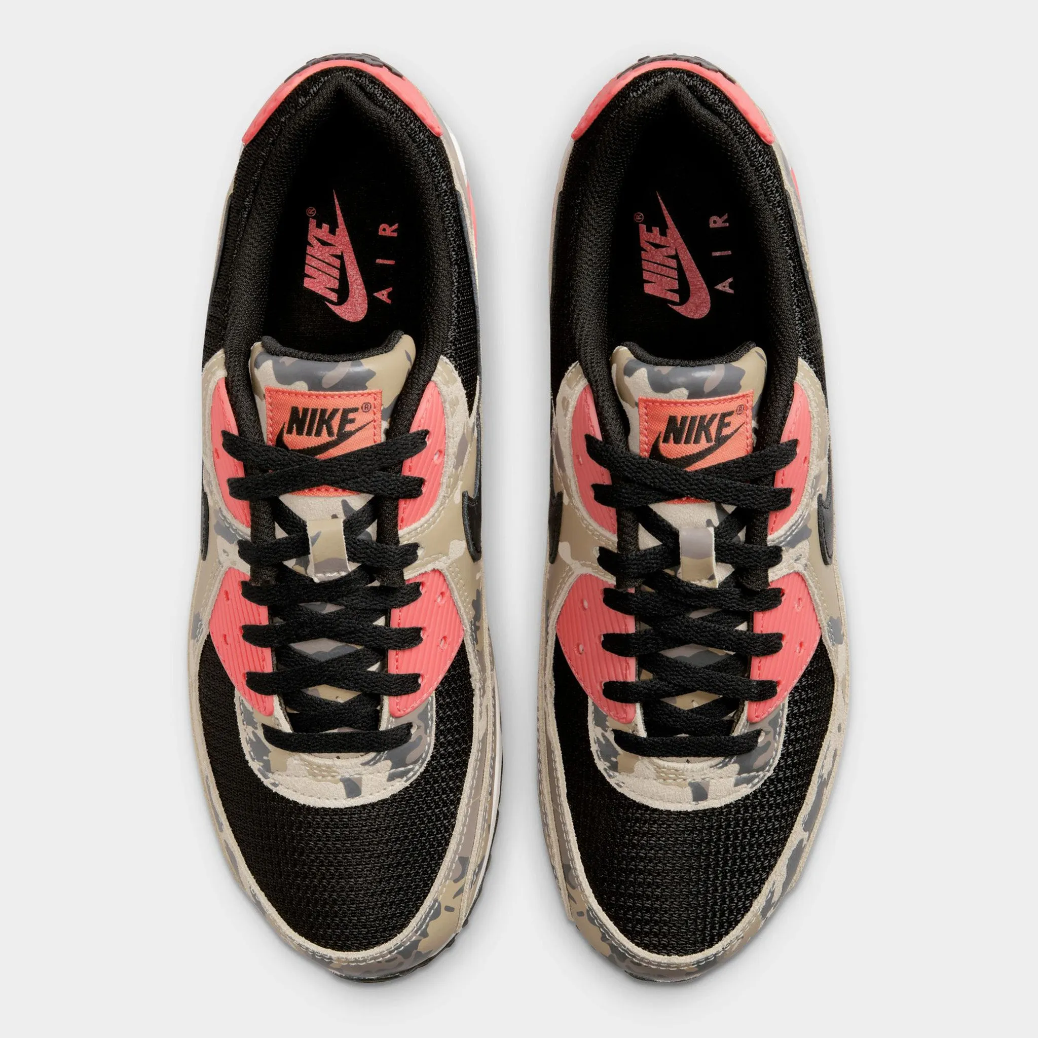 Dry Comfort Nike Air Max 90 PRM Light Khaki / Black - Magic Ember