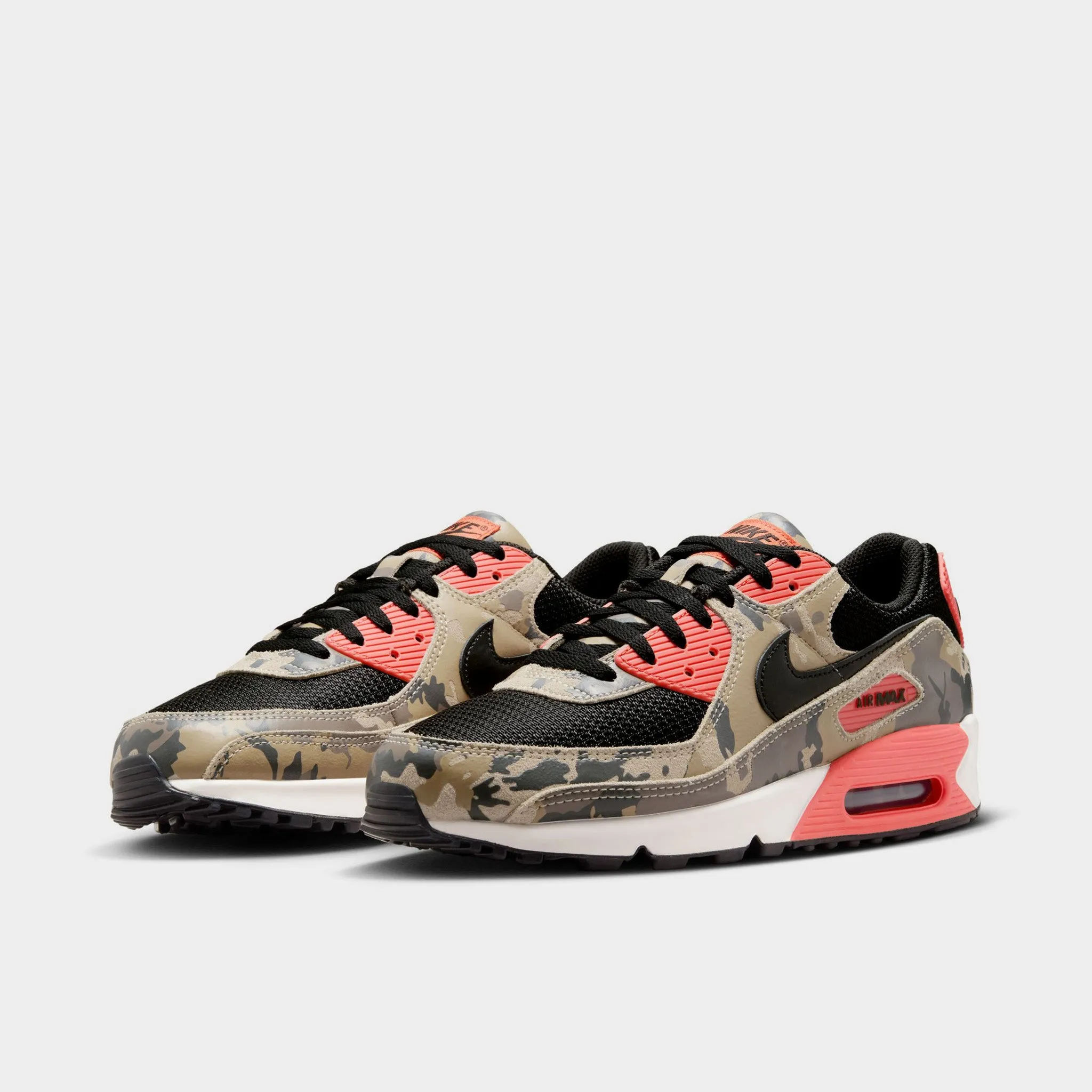 Dribble Hike Evening Hike Nike Air Max 90 PRM Light Khaki / Black - Magic Ember