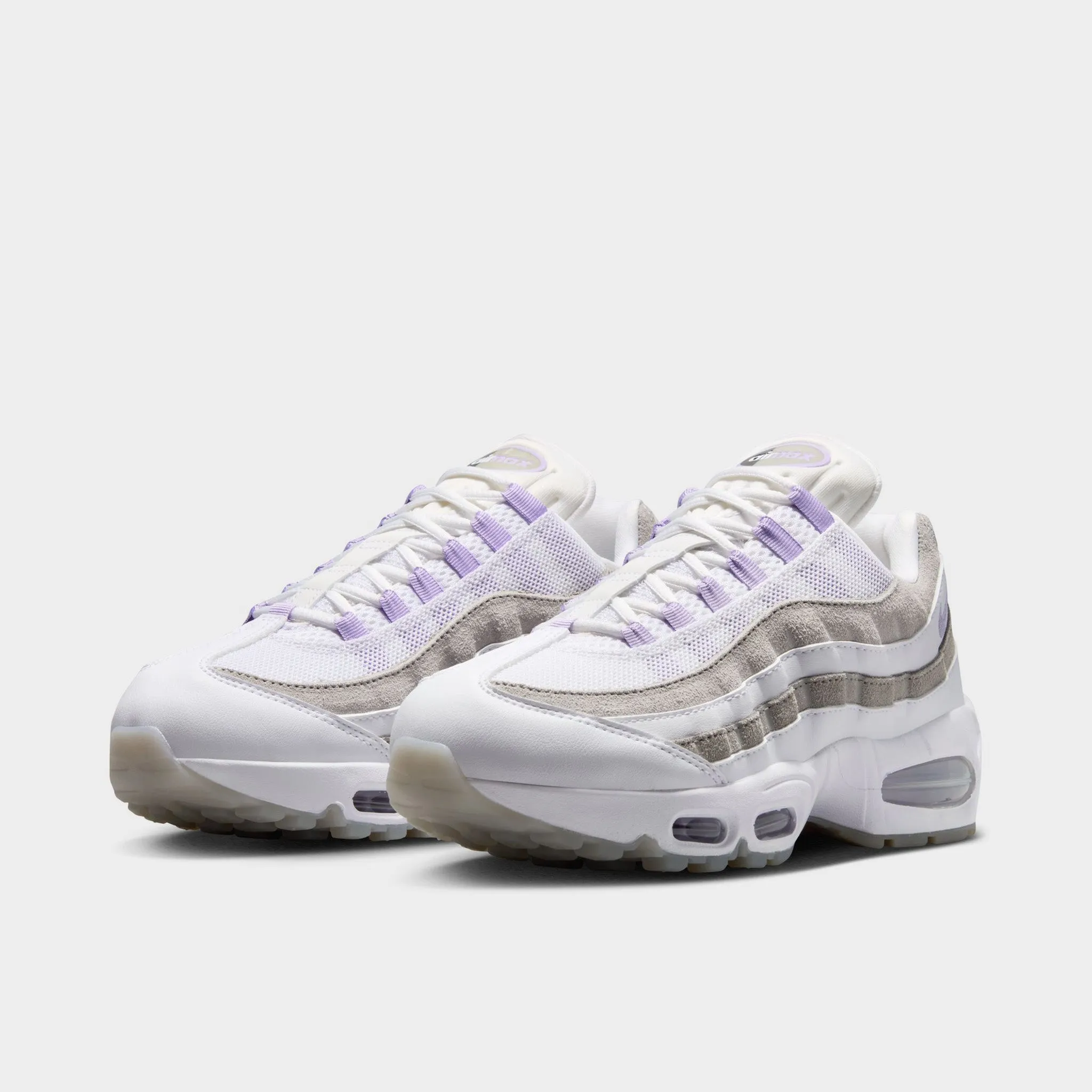 Nike Women's Air Max 95 White / Hydrangeas - Light Graphite Fog Path