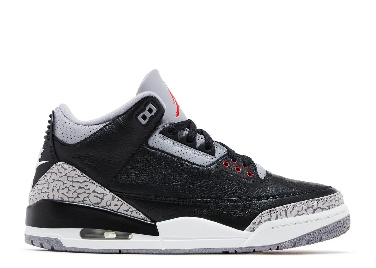 Sea Aqua Air Jordan 3 Retro Black Cement Reimagined