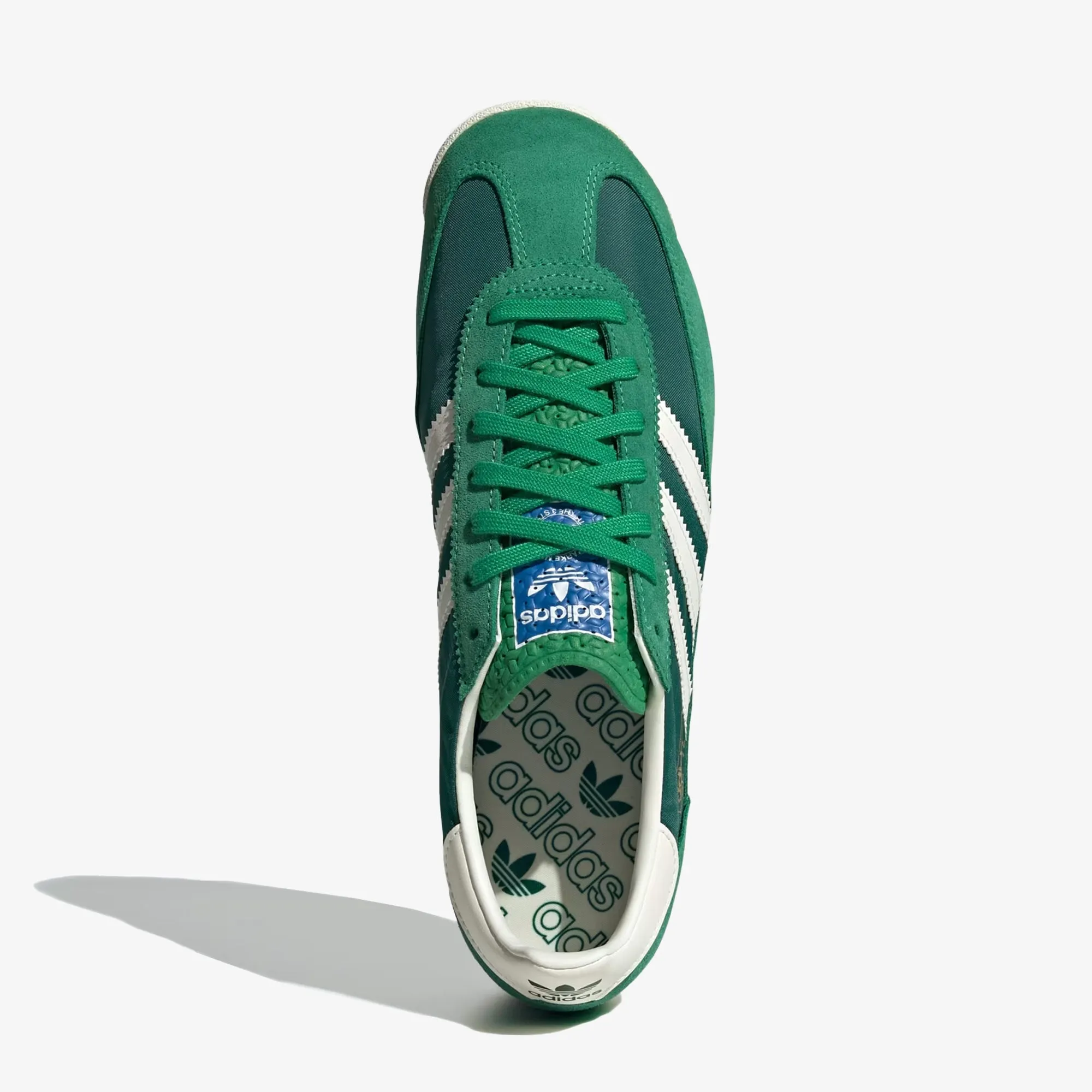 ADIDAS ORIGINALS | SL 72 RS { GREEN/CORE WHITE/GREEN Mono Mood