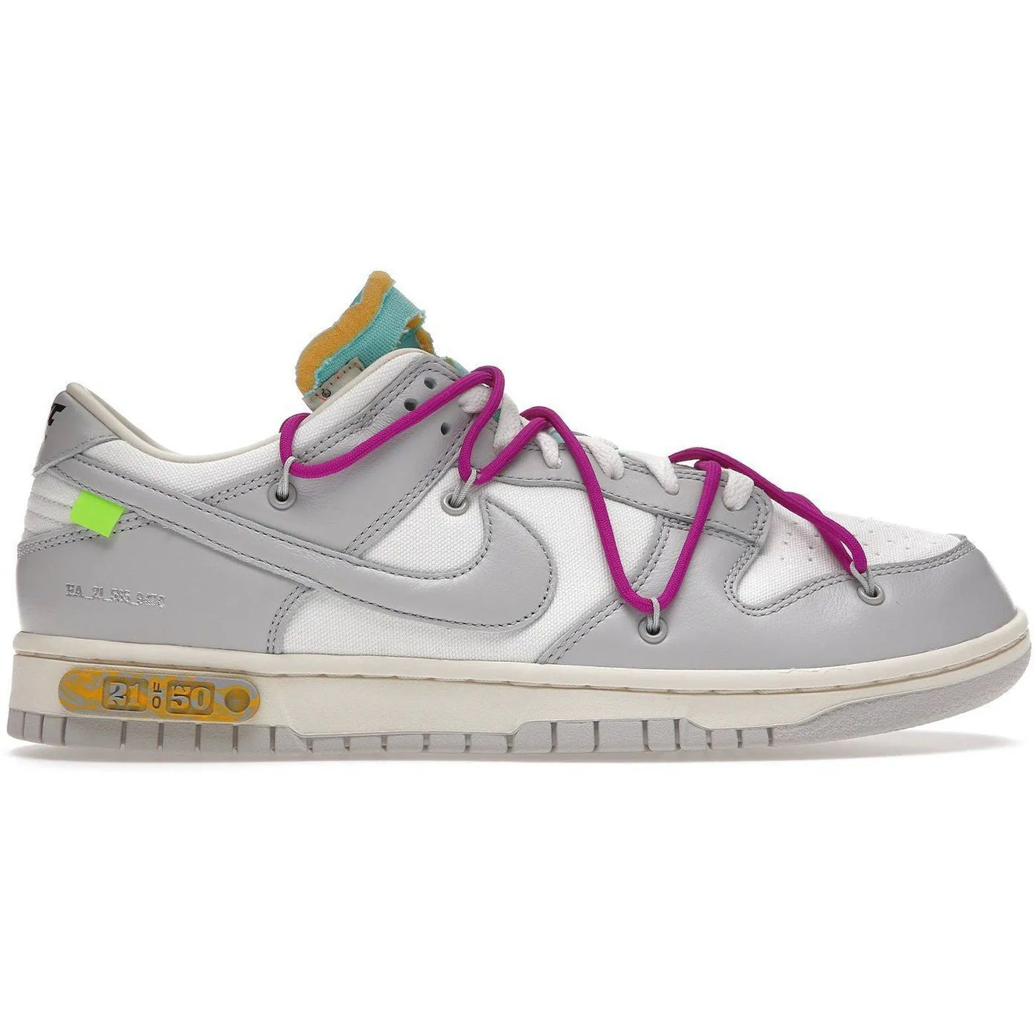 Modern Fit Nike Dunk Low Off-White Lot 21