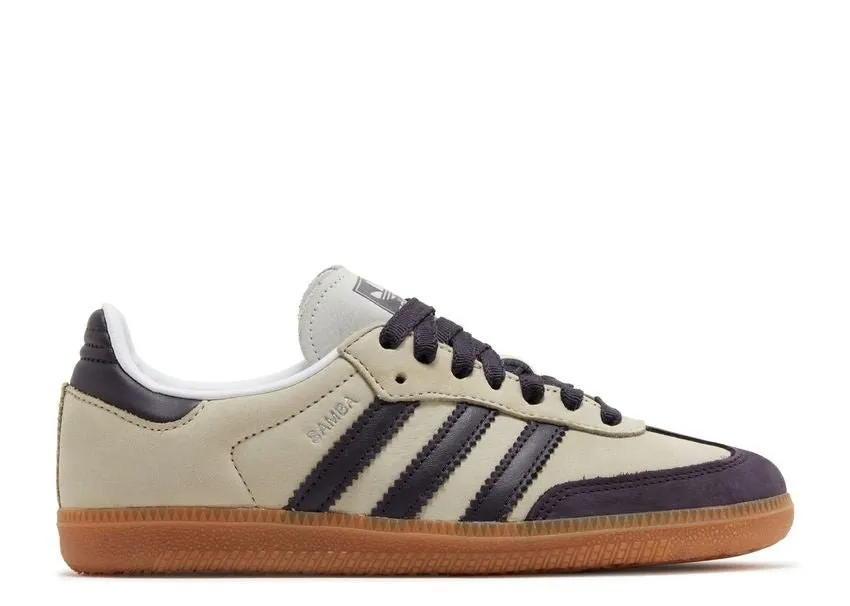 Outdoor Walking Breathable Upper Adidas Samba OG Putty Grey