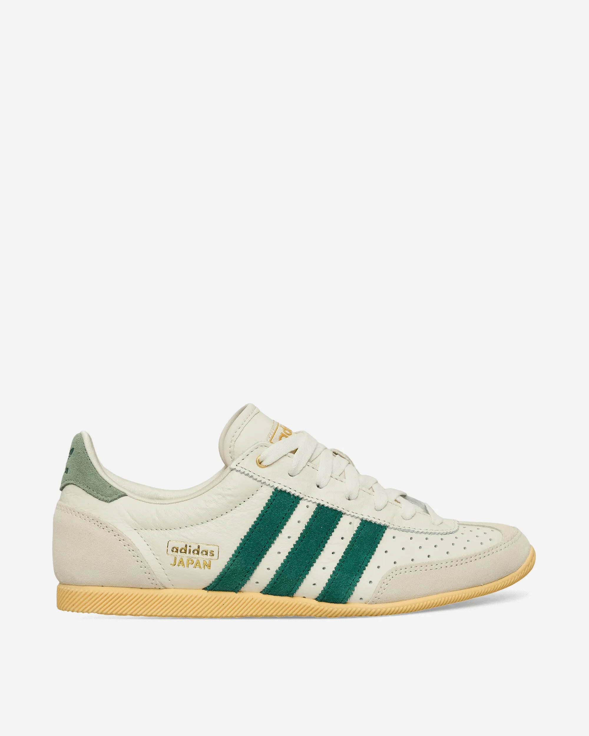 Curve Hug Earth Base Women's Japan Sneakers Off White / Collegiate Green