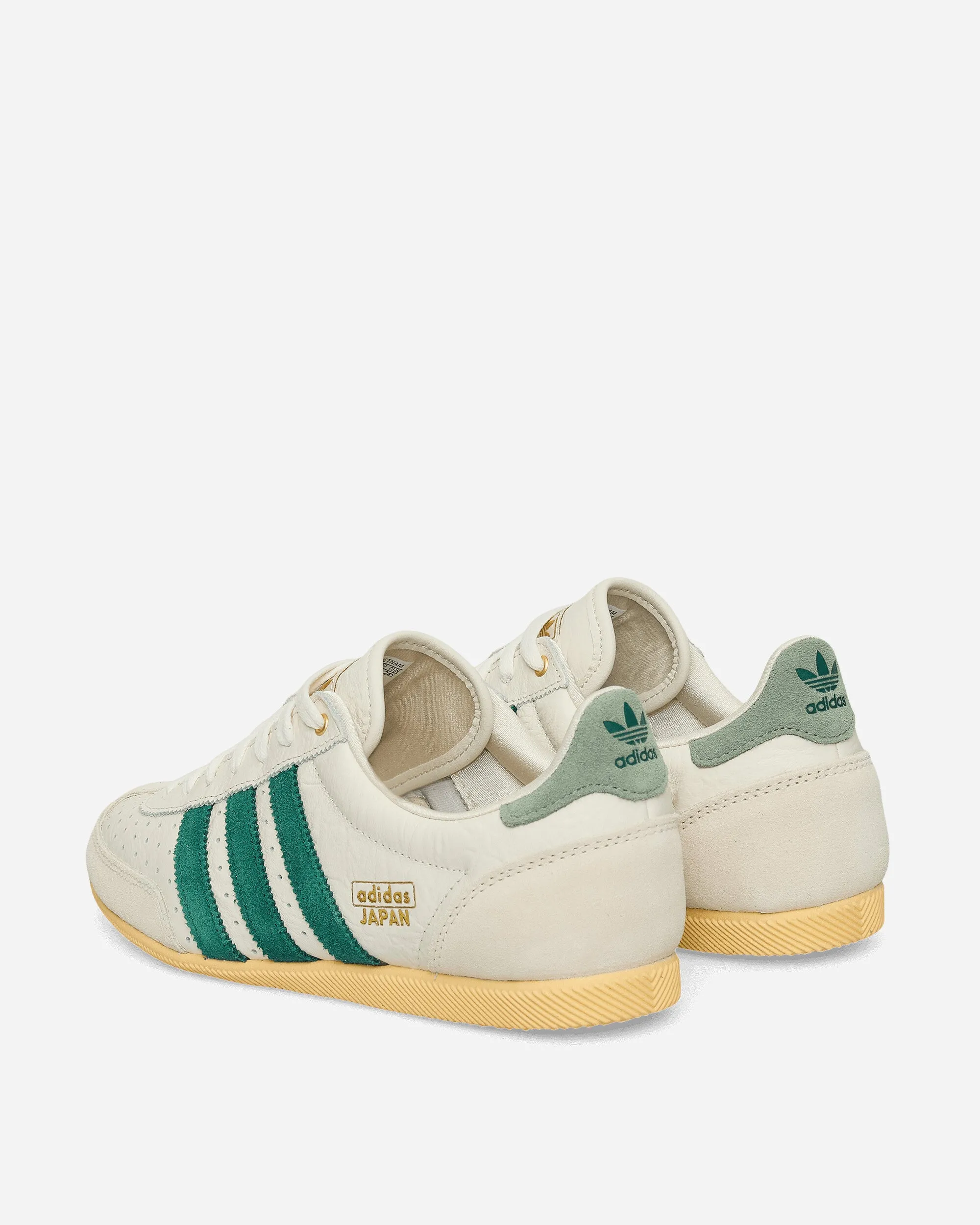 Women's Japan Sneakers Off White / Collegiate Green Shockproof Padded Tongue