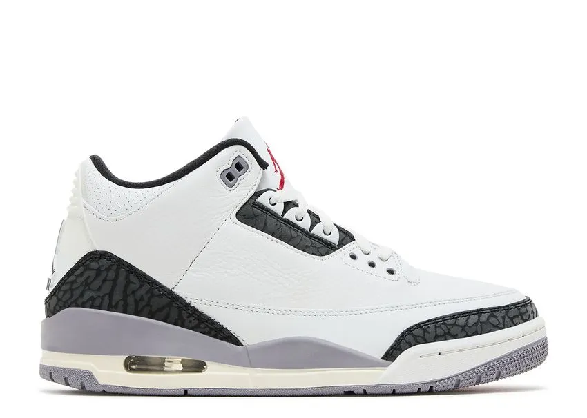 Air Jordan 3 Retro Cement Grey Good Traction Park Jogger