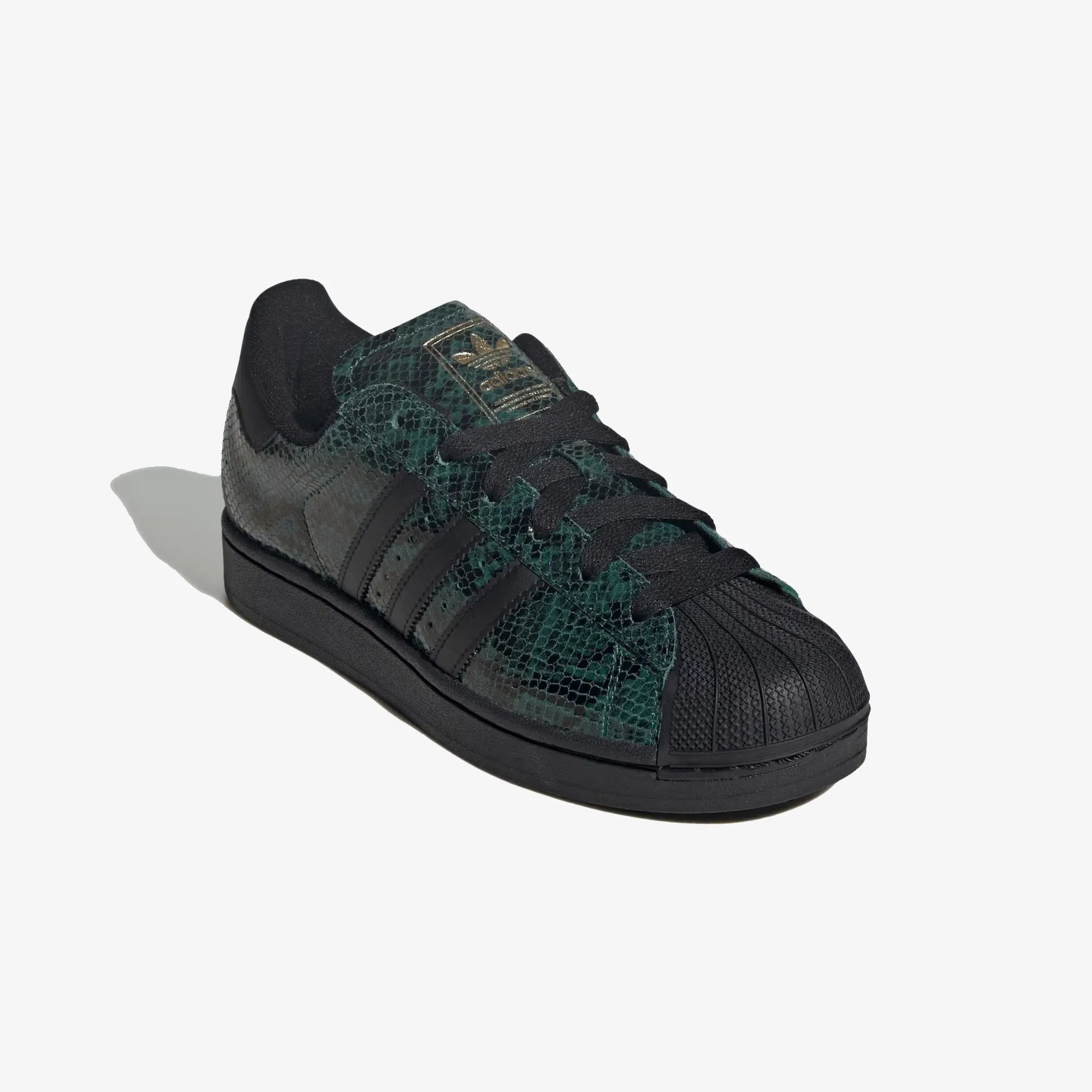 Adidas Originals | SUPERSTAR II { CORE GREEN/CBLACK Slow Living Navy Deep