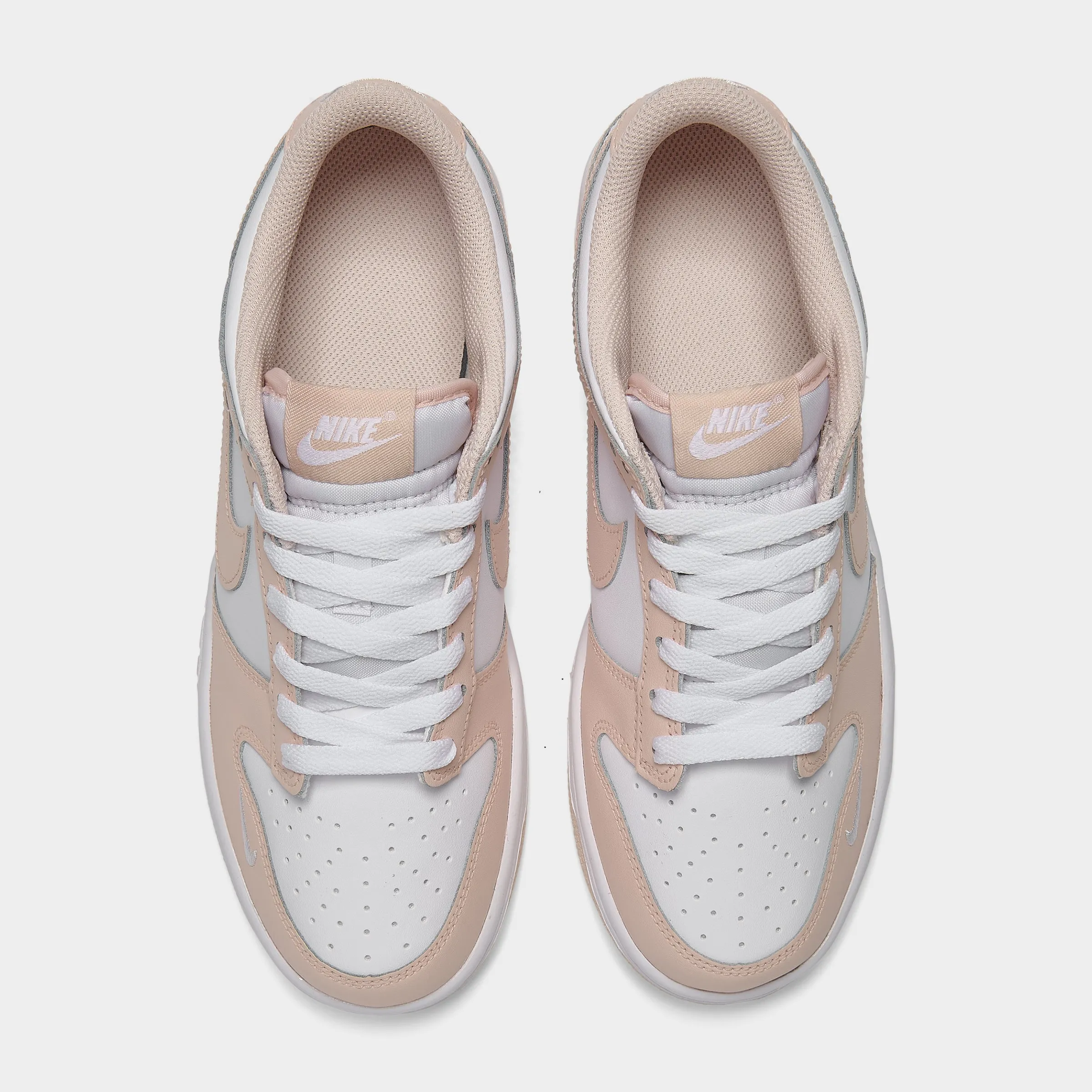 High Top Design Easy Comfort Nike Dunk Low GS White / Washed Coral