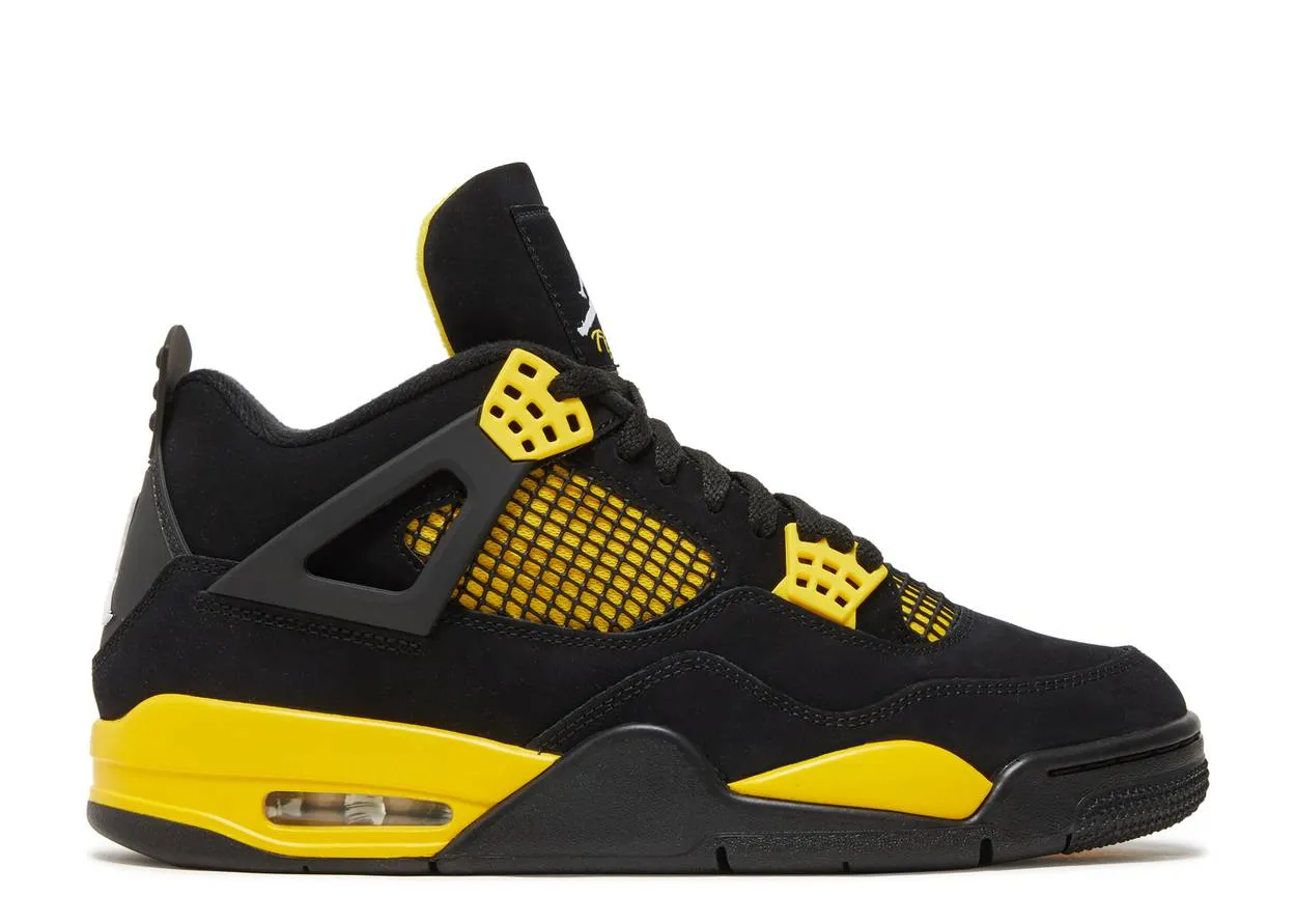 Air Jordan 4 Retro Thunder Youth Vibe