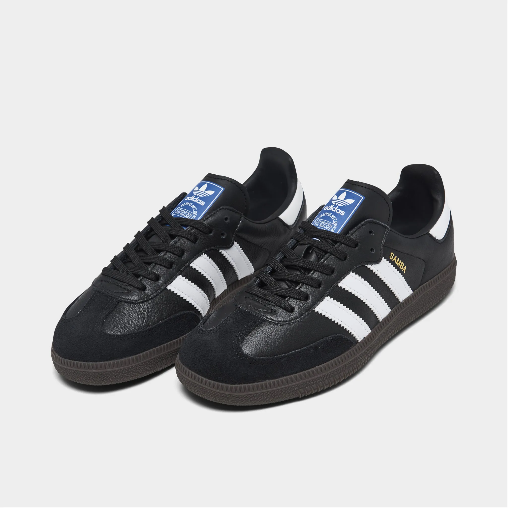 adidas Children's Samba OG Core Black / Footwear White - Gum Comfortable Insole