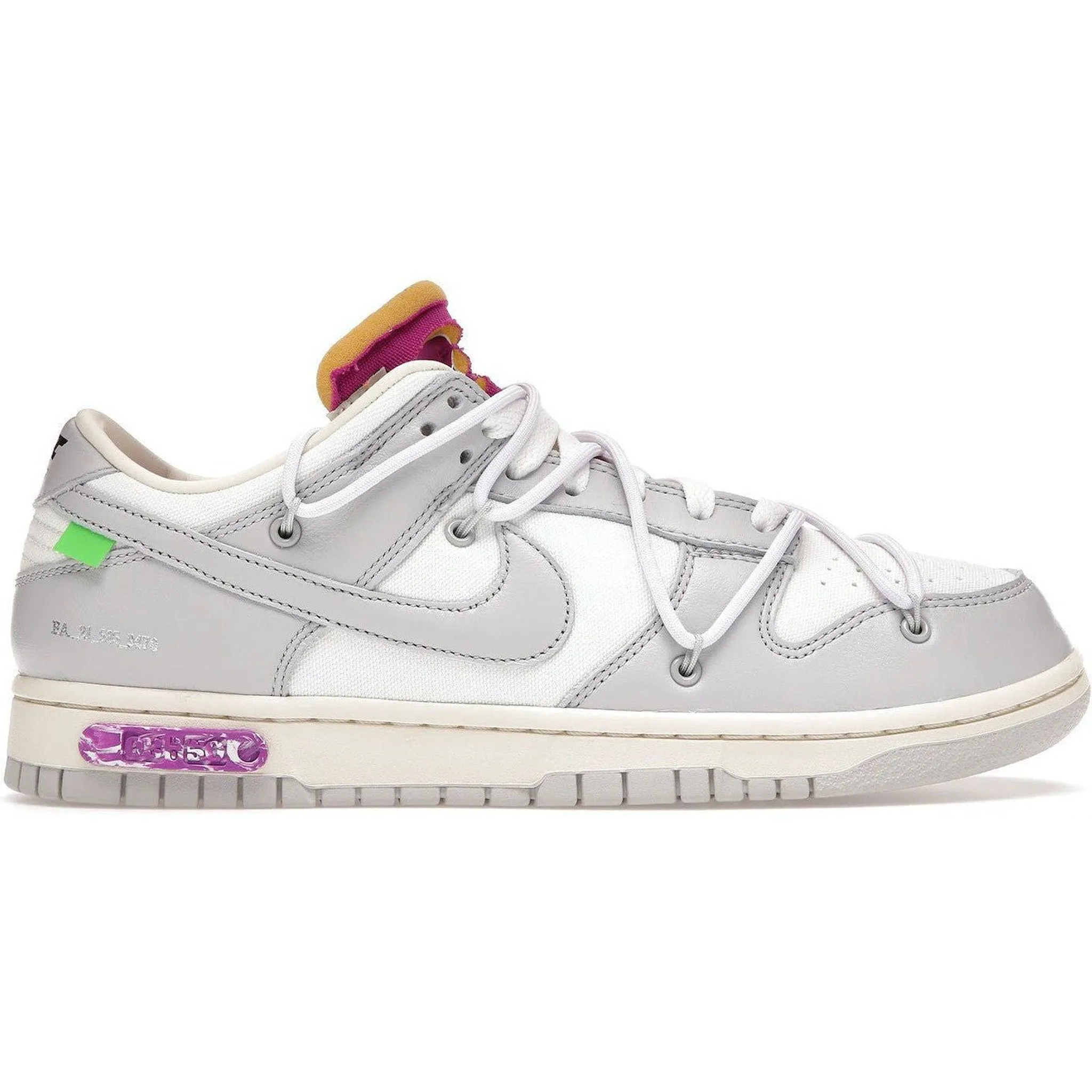 Nike Dunk Low Off-White Lot 3 Modern Movement