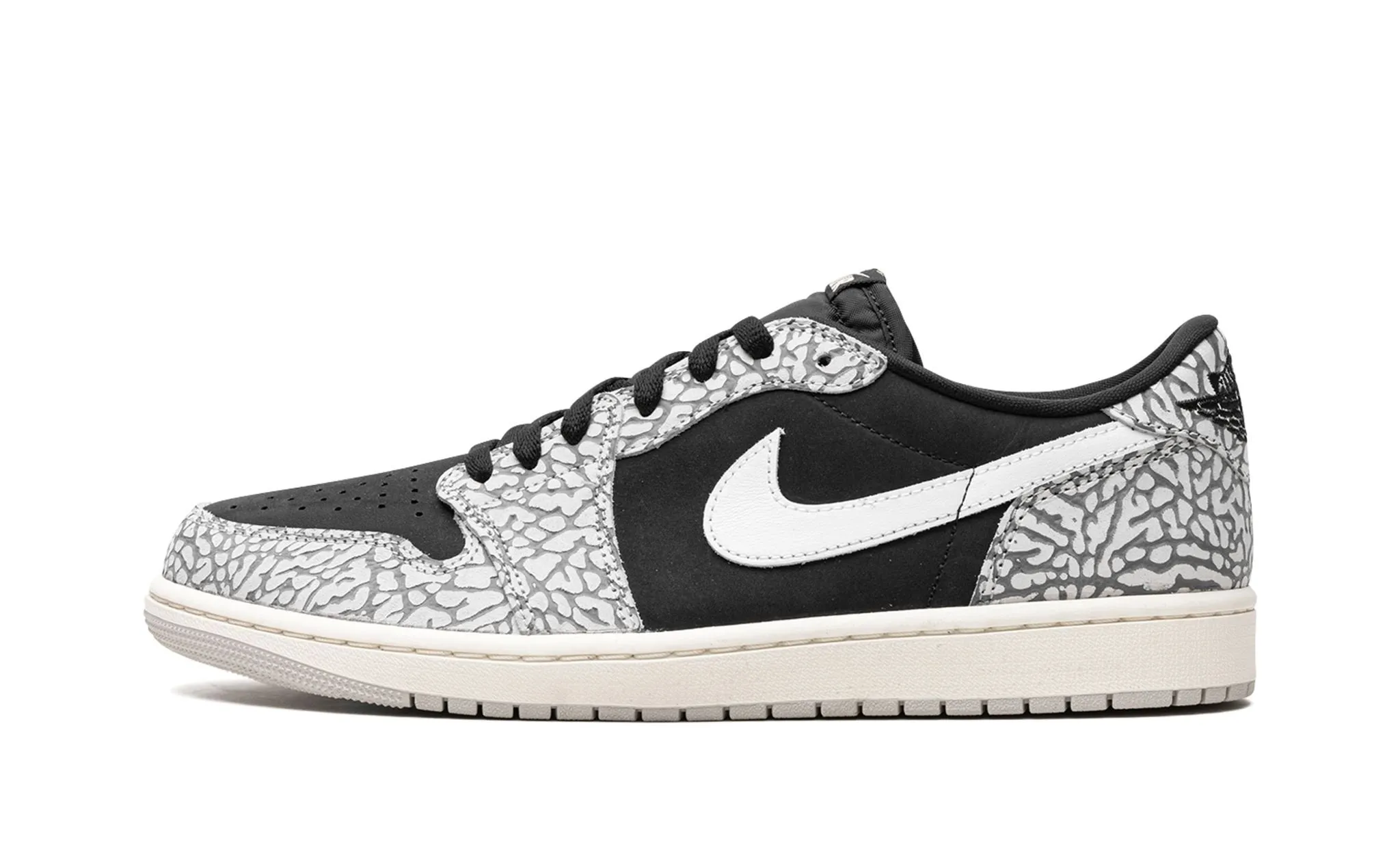 Comfort arch Dust Guard Air Jordan 1 Low OG Elephant / Black Cement