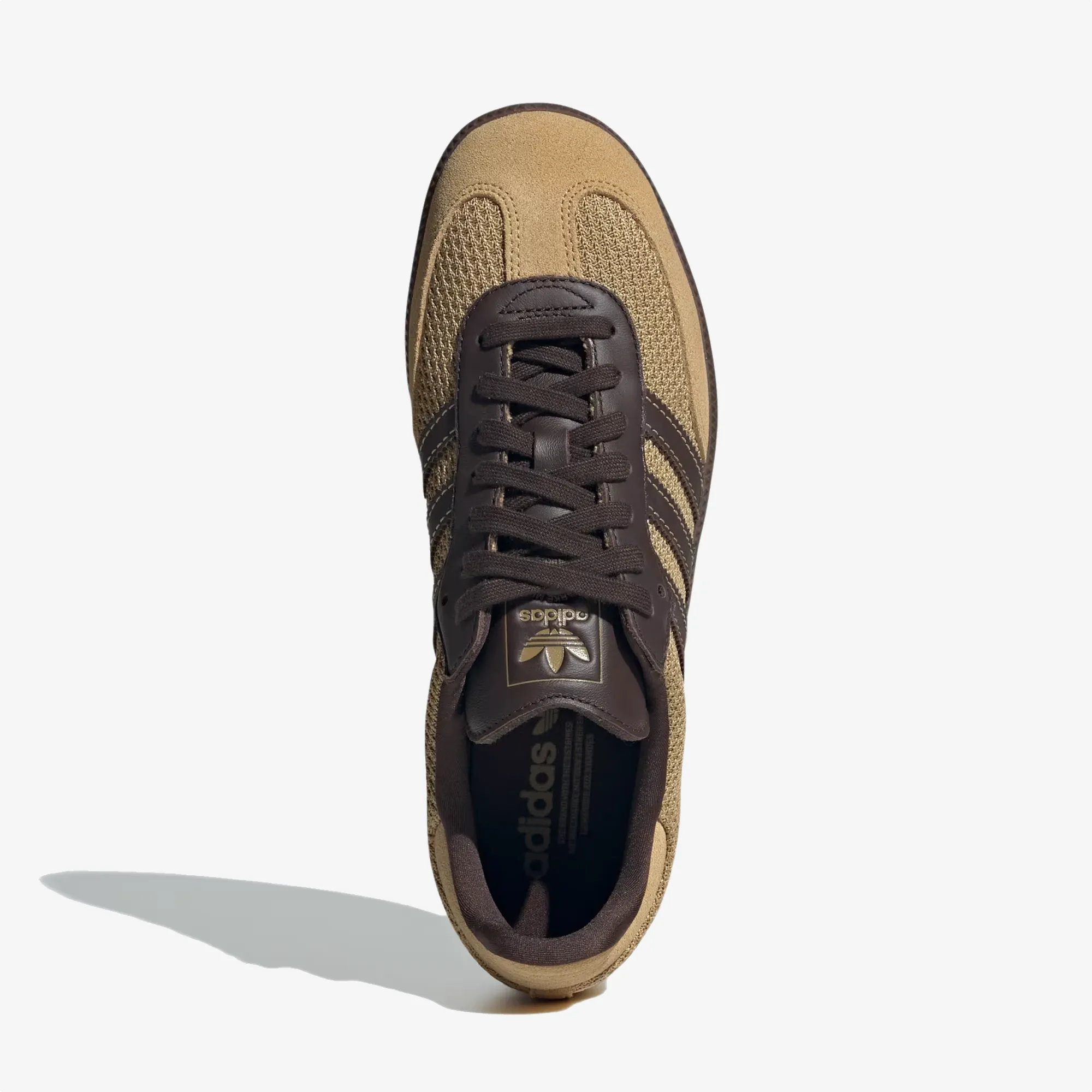 ADIDAS ORIGINALS | SAMBA OG { GOLDEN BEIGE/DARK BROWN/GUM Weekend Trip Port Path
