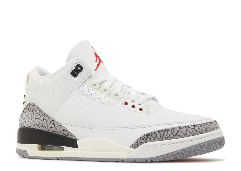 Air Jordan 3 Retro White Cement Reimagined Modern Appeal Feel Good
