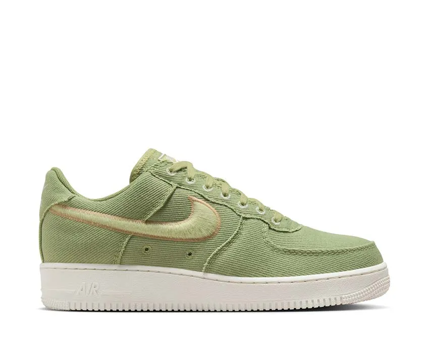 Nike Air Force 1 Low Canvas "Dusty Olive" Basic Style