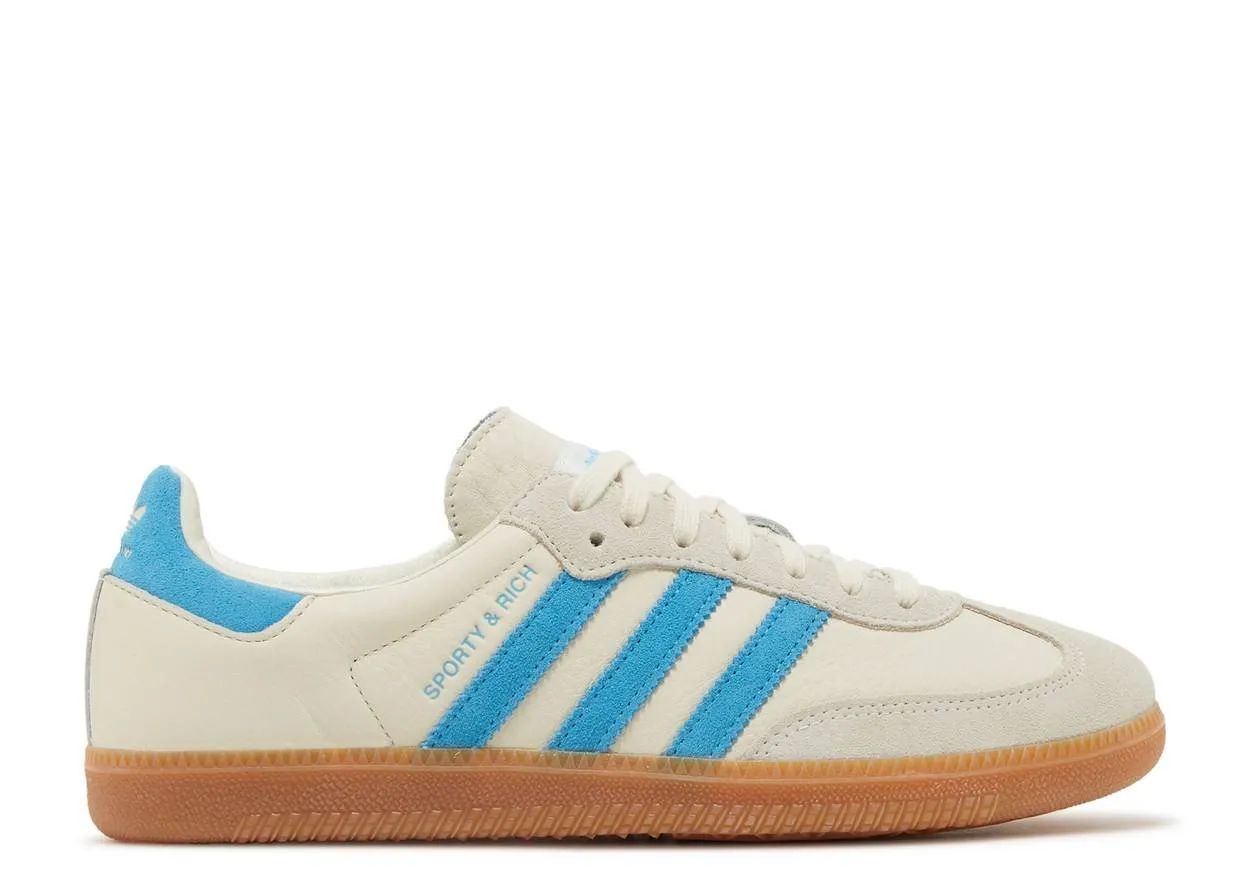 Adidas Samba OG Sporty & Rich Cream Blue Quick Drying