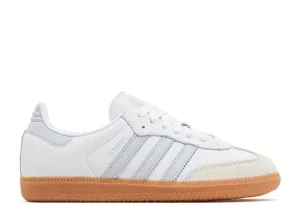 Adidas Samba OG White Halo Blue Gum Stone Path
