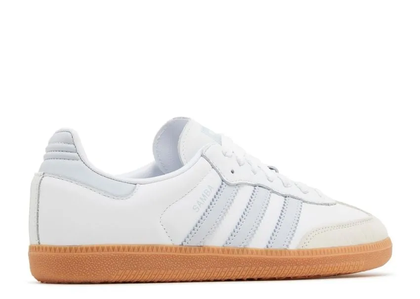 Adidas Samba OG White Halo Blue Gum Sea Breeze