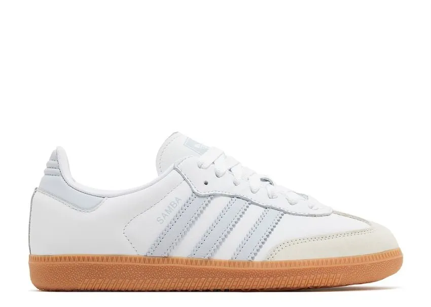 Sunset Walk Adidas Samba OG White Halo Blue Gum