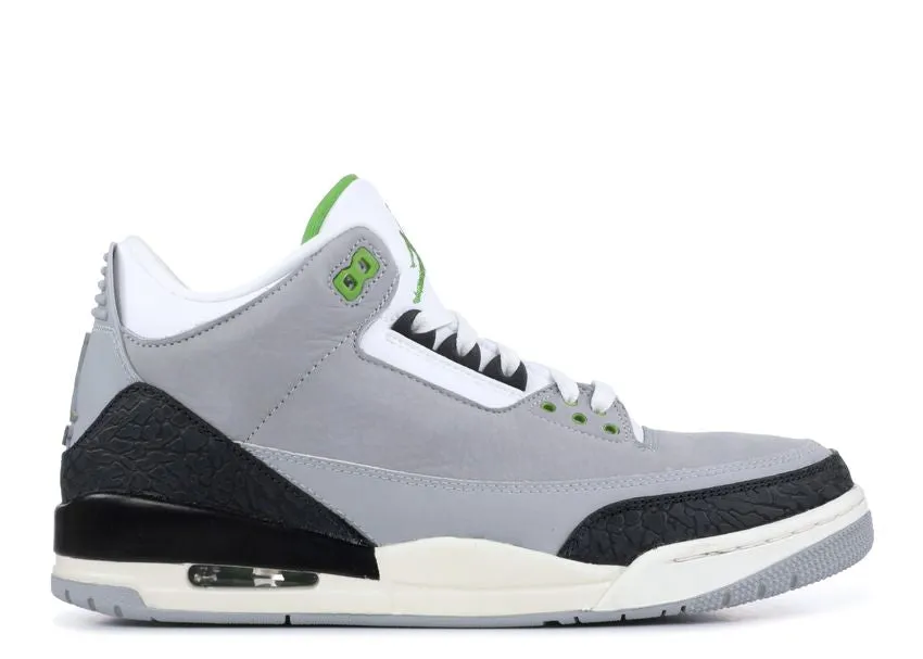 Low Step Outdoor Vibe Air Jordan 3 Retro Chlorophyll