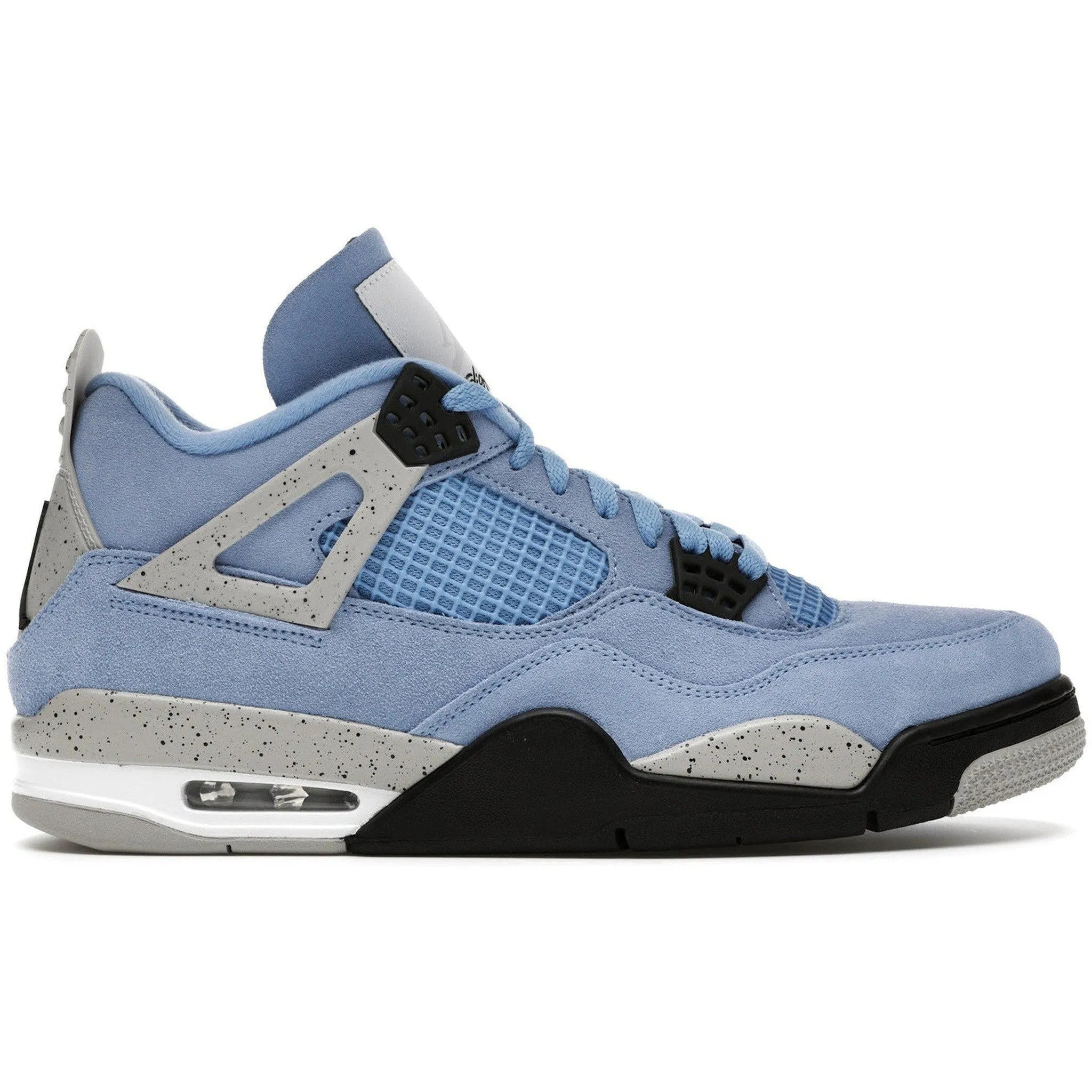 Stylish Upper Evening Stroll Jordan 4 Retro University Blue