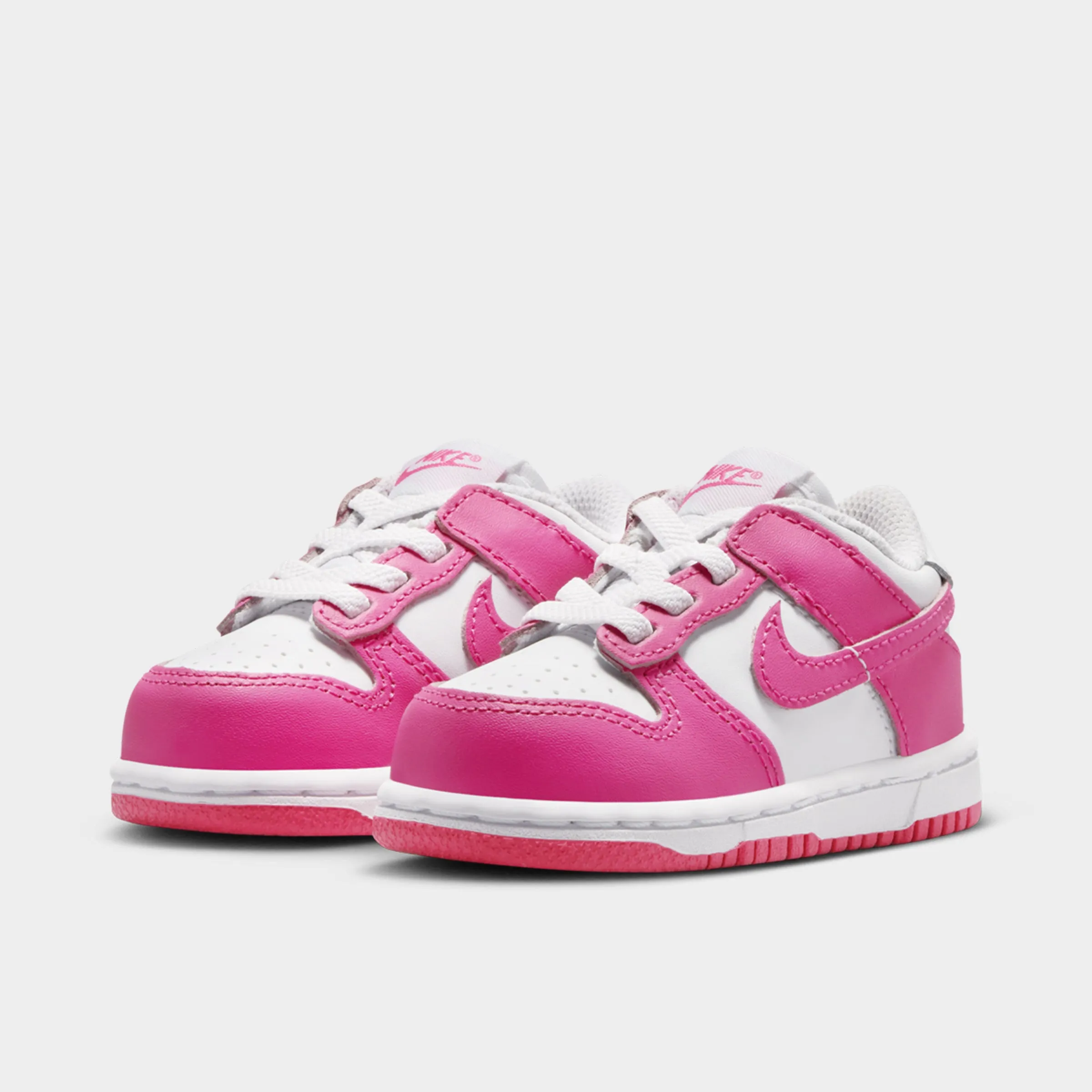 Nike Dunk Low TD White / Laser Fuchsia All Use Classic Look