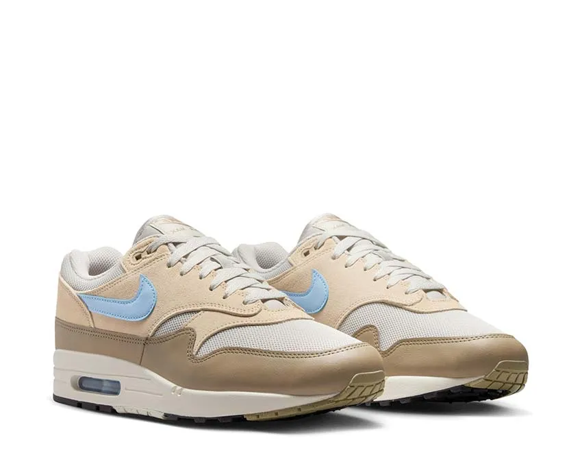 Practical Wear Nike Air Max 1 Essential "Light Bone Psychic Blue"