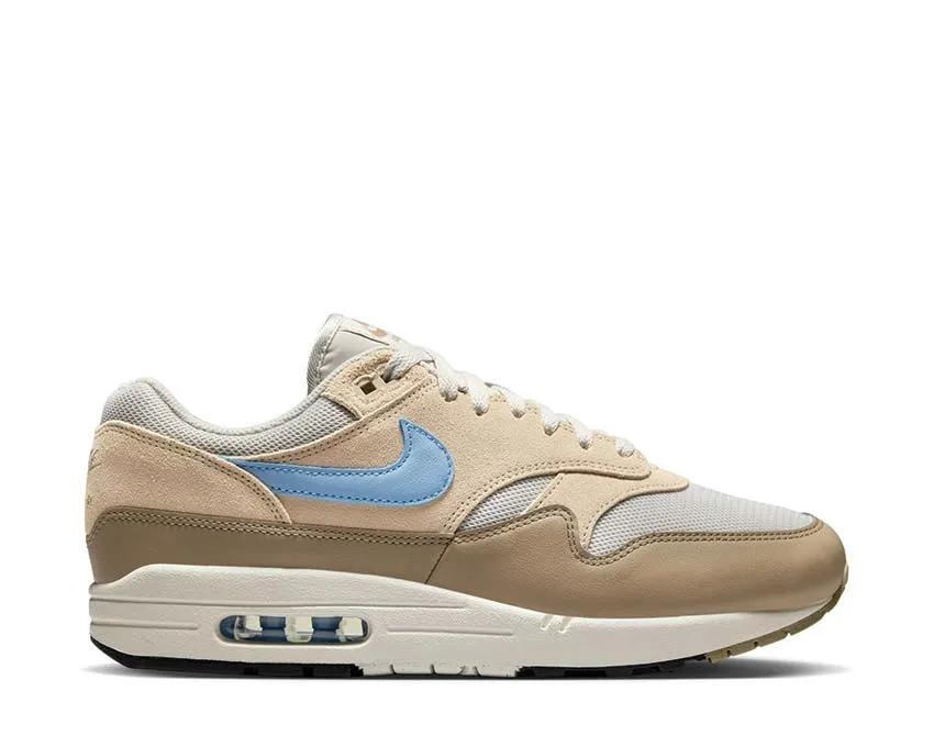Nike Air Max 1 Essential "Light Bone Psychic Blue" Soft Support Urban Minimal