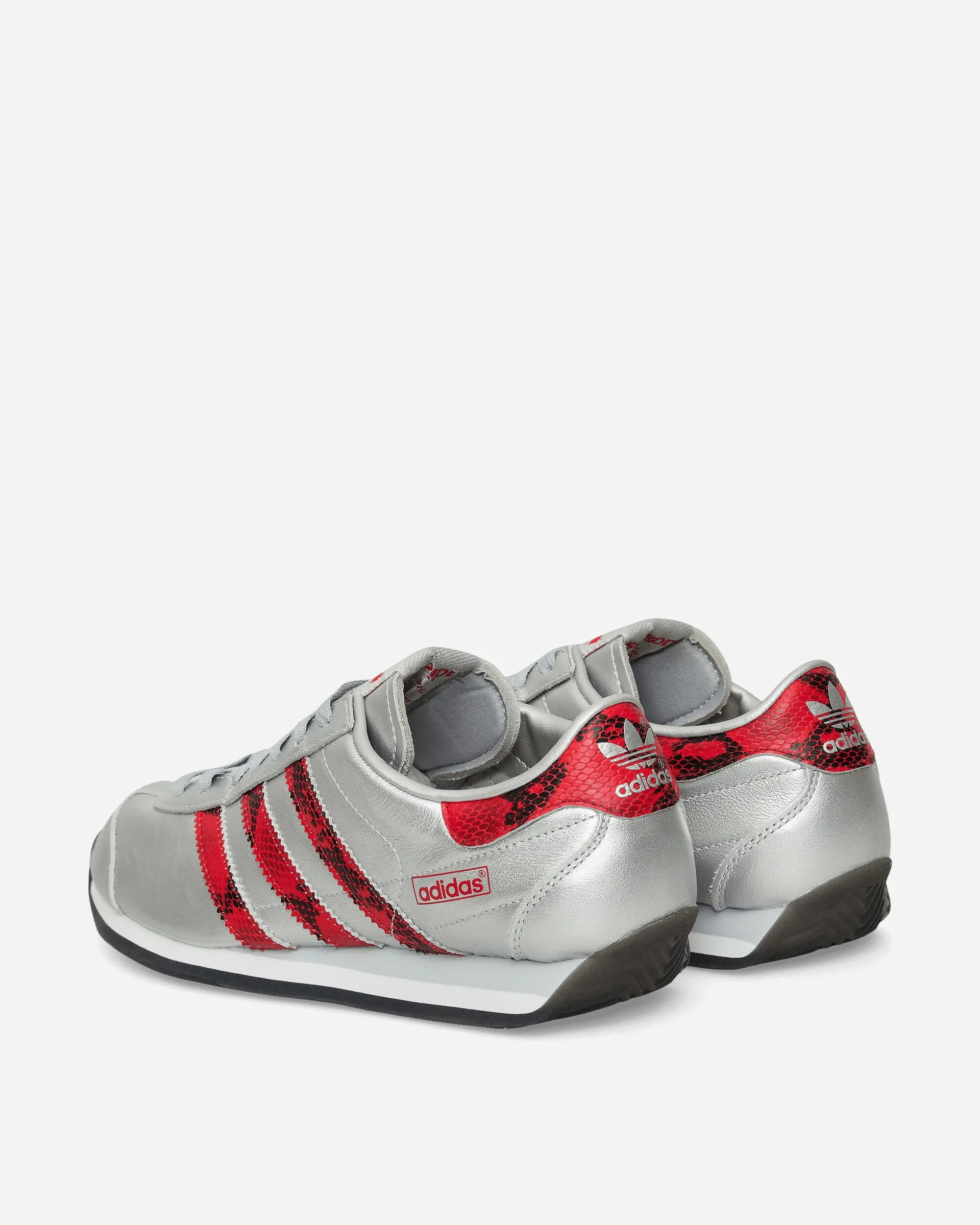 Hero Mode Country Japan Sneakers Silver Metallic / Better Scarlet