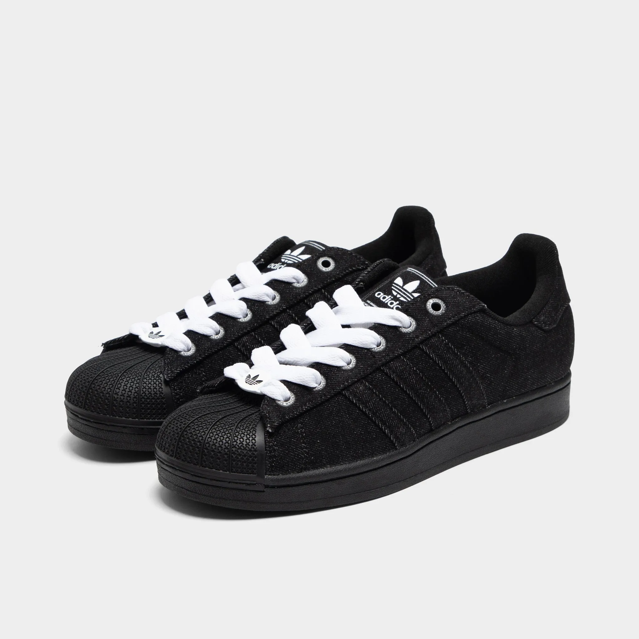 Skate Cool adidas Superstar II Black / Black - White