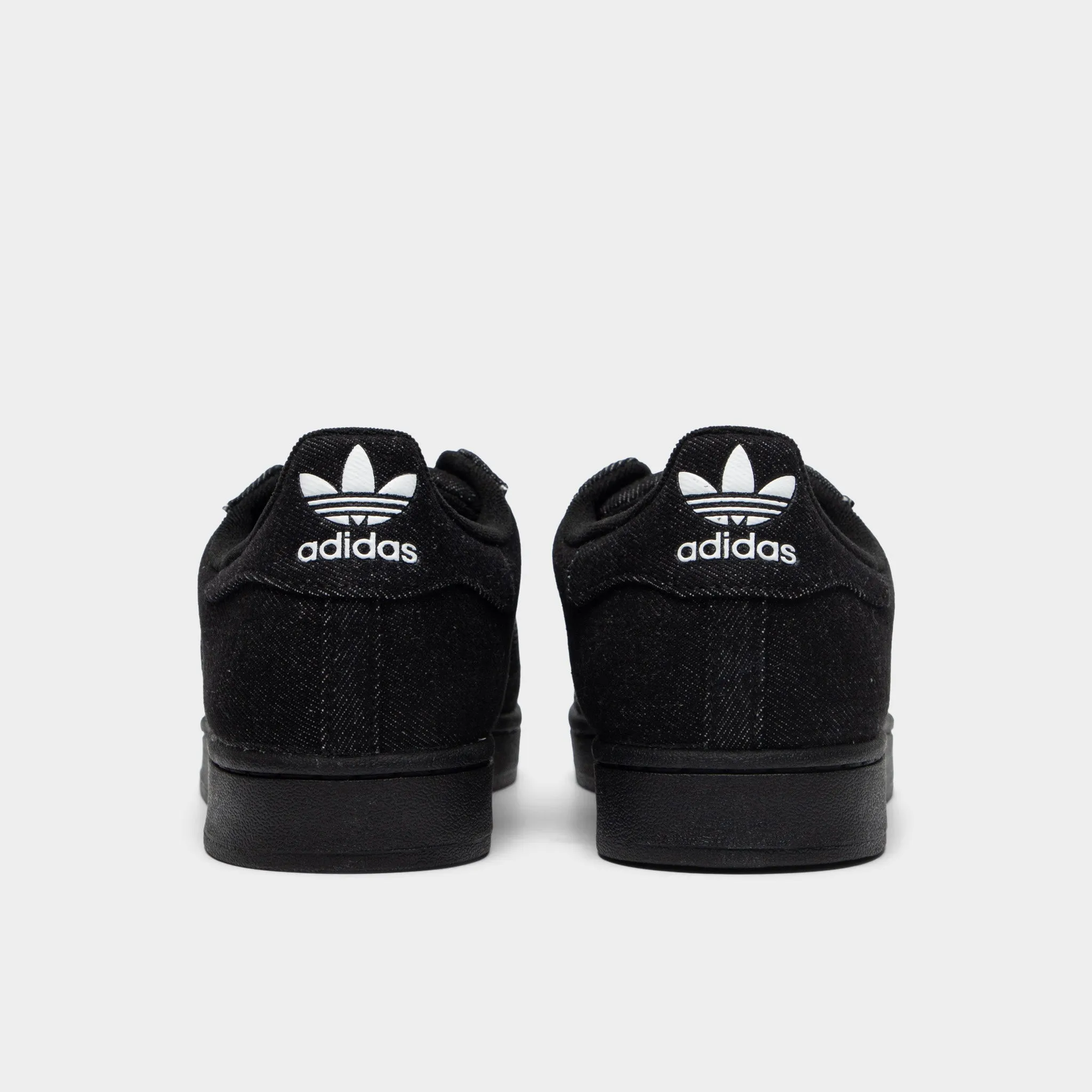 mud proof adidas Superstar II Black / Black - White