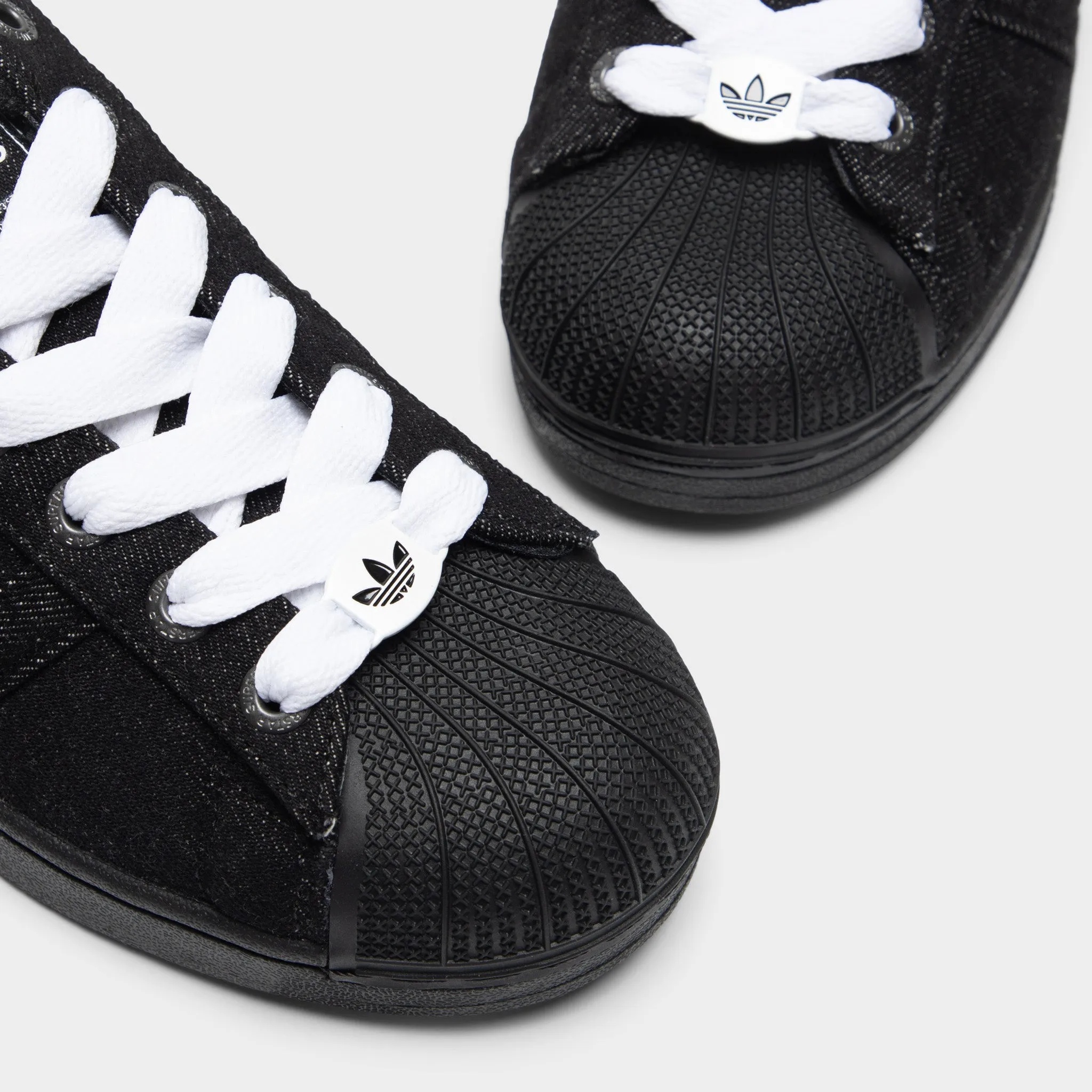 adidas Superstar II Black / Black - White Ice Guard Matte Base