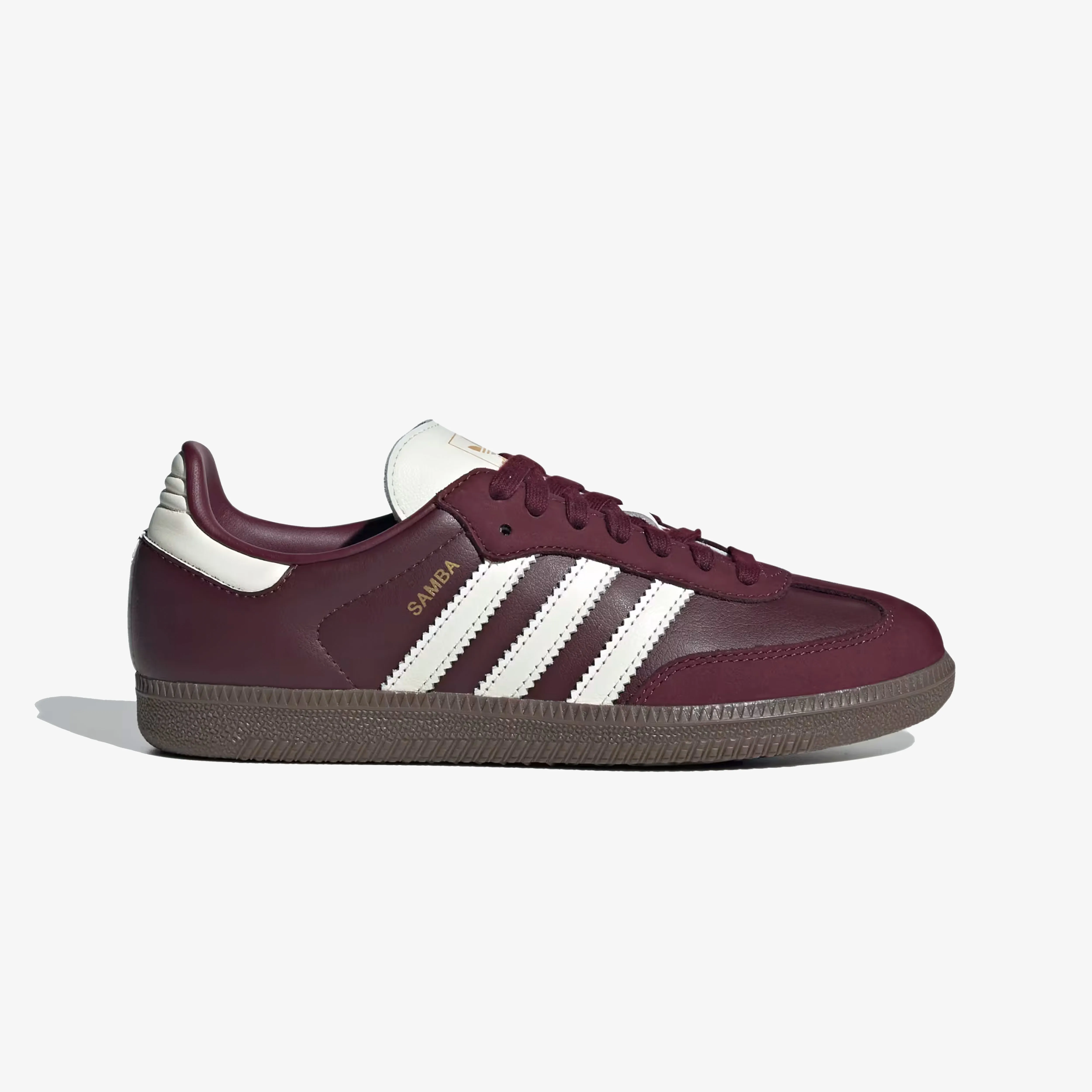 Pastel Tones MeshMaterial ADIDAS ORIGINALS | SAMBA OG { MAROON/OFF WHITE/GUM