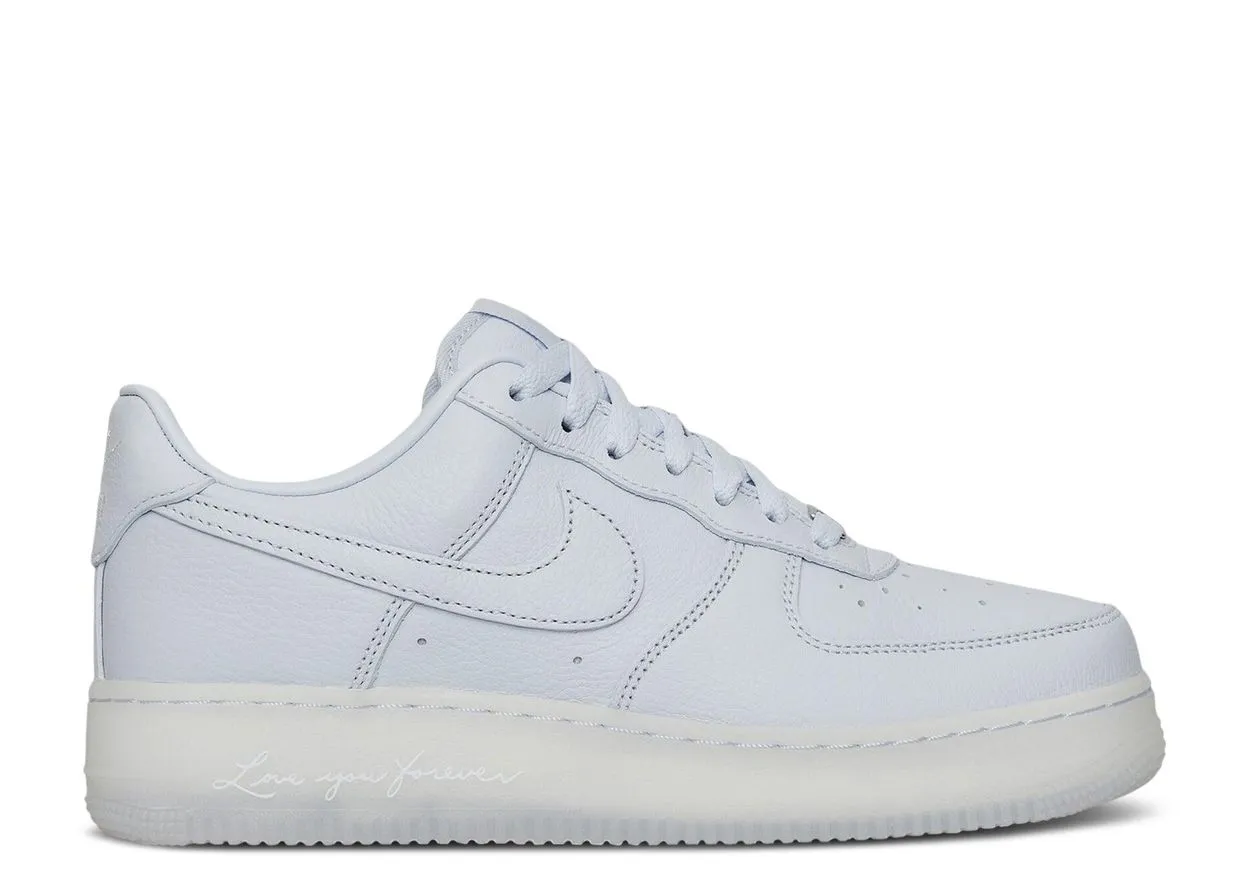 Nike Air Force 1 Low Drake NOCTA Certified Lover Boy Palest Purple Reinforced toe Heel Support