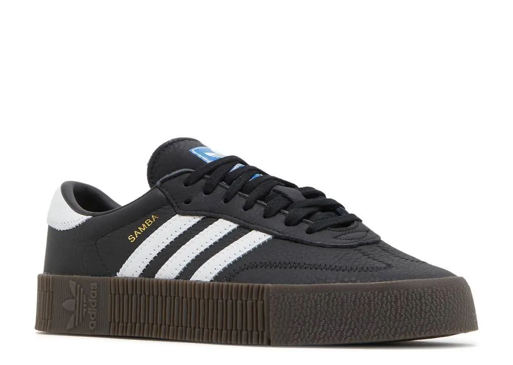 Adidas Sambarose Core Black Leather   upper