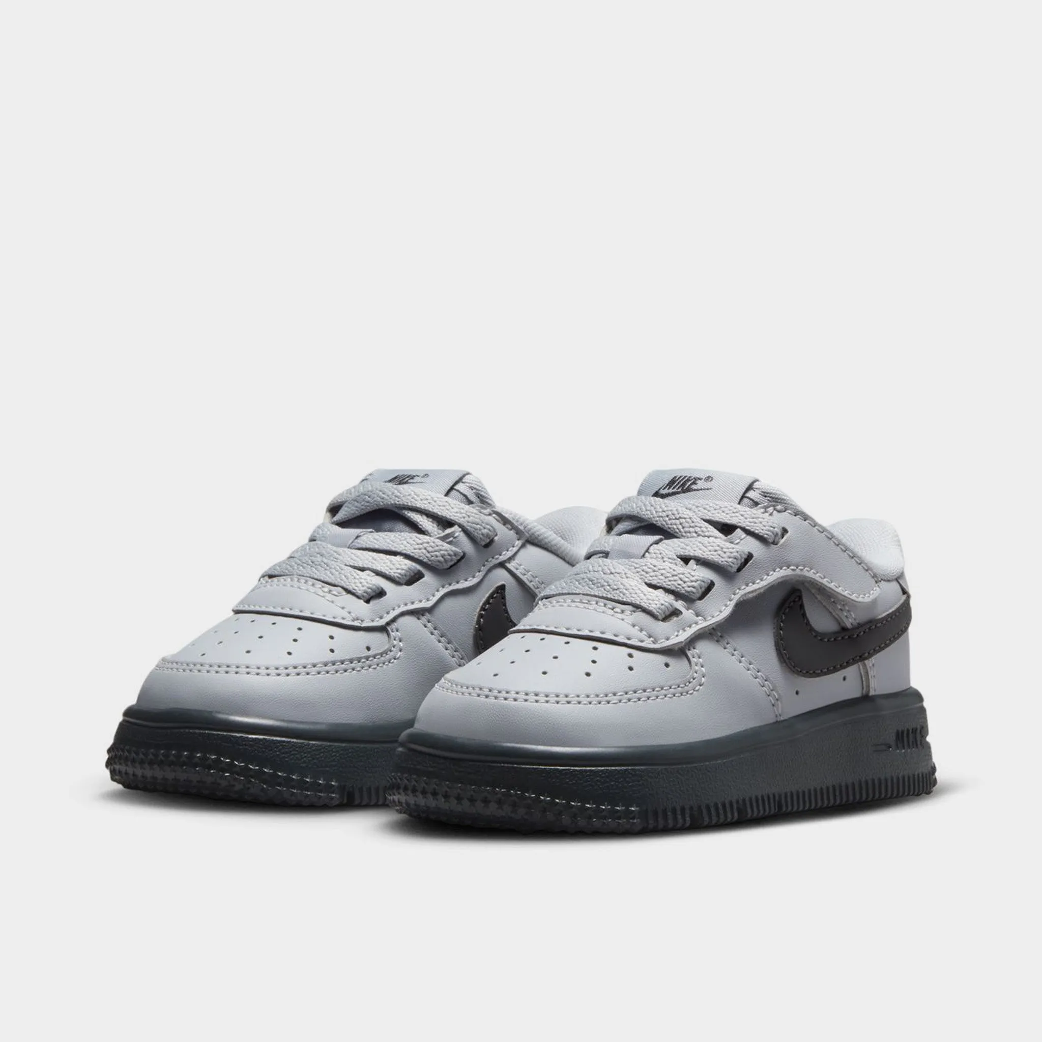 Tunnel Walk Pastel tone Nike Air Force 1 Low Easyon TD Wolf Grey / Dark Smoke Grey