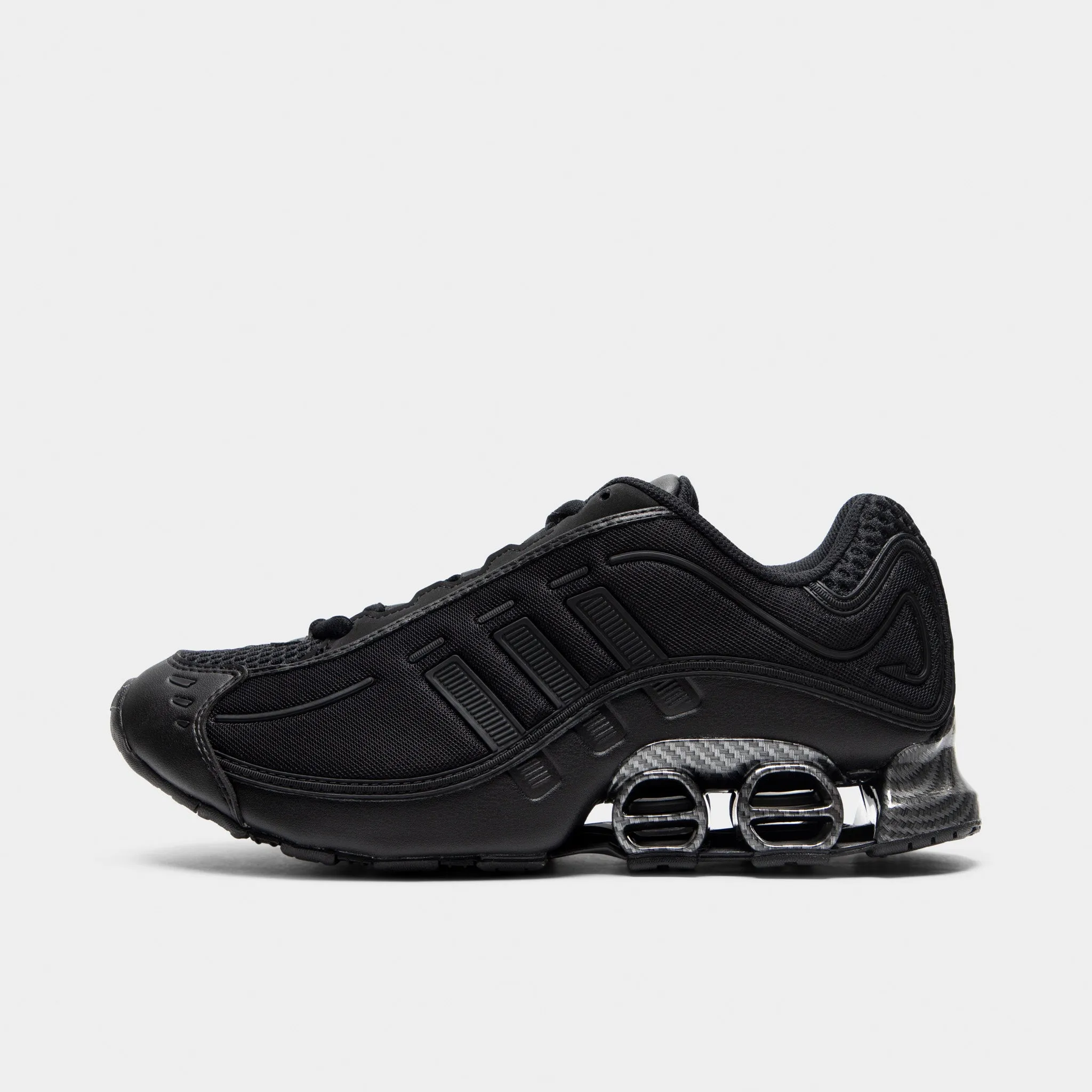 adidas Megaride O1 Black / Black - Iron Mountain Night Glow ergonomic