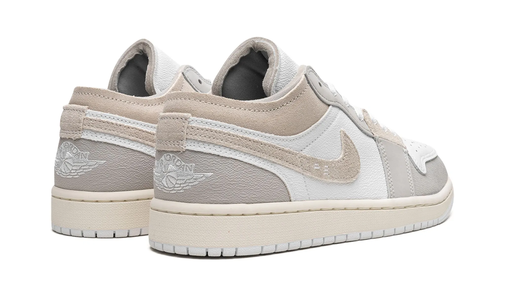 Air Jordan 1 Low SE Craft Tech Grey Reinforced Seams Global Fit