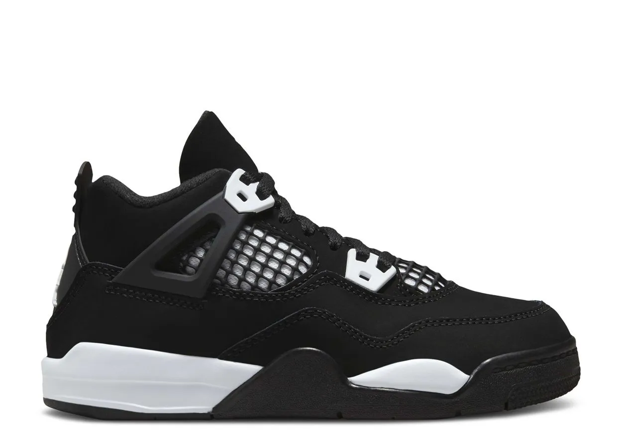 Air Jordan 4 Retro White Thunder (PS) Silent Step