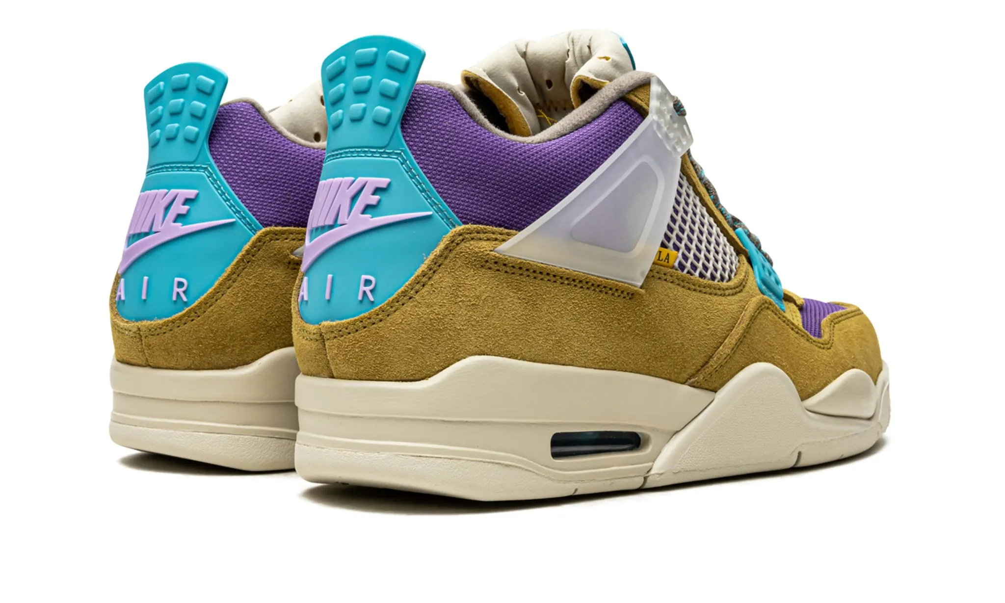 Union La X Air Jordan 4 Retro Desert Moss Stable Lasting Comfort