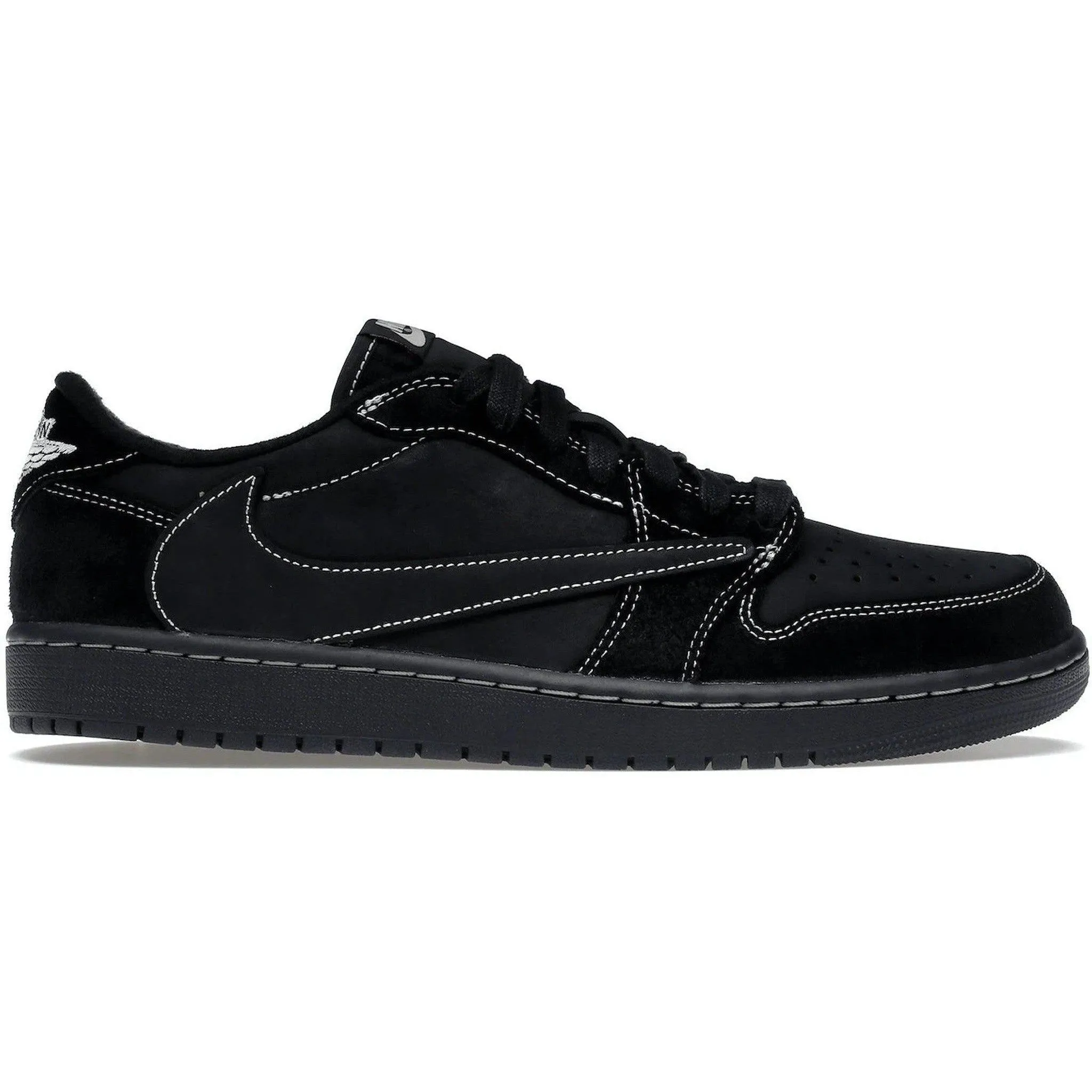 Jordan 1 Retro Low OG SP Travis Scott Black Phantom Gym ready Clean Aesthetic