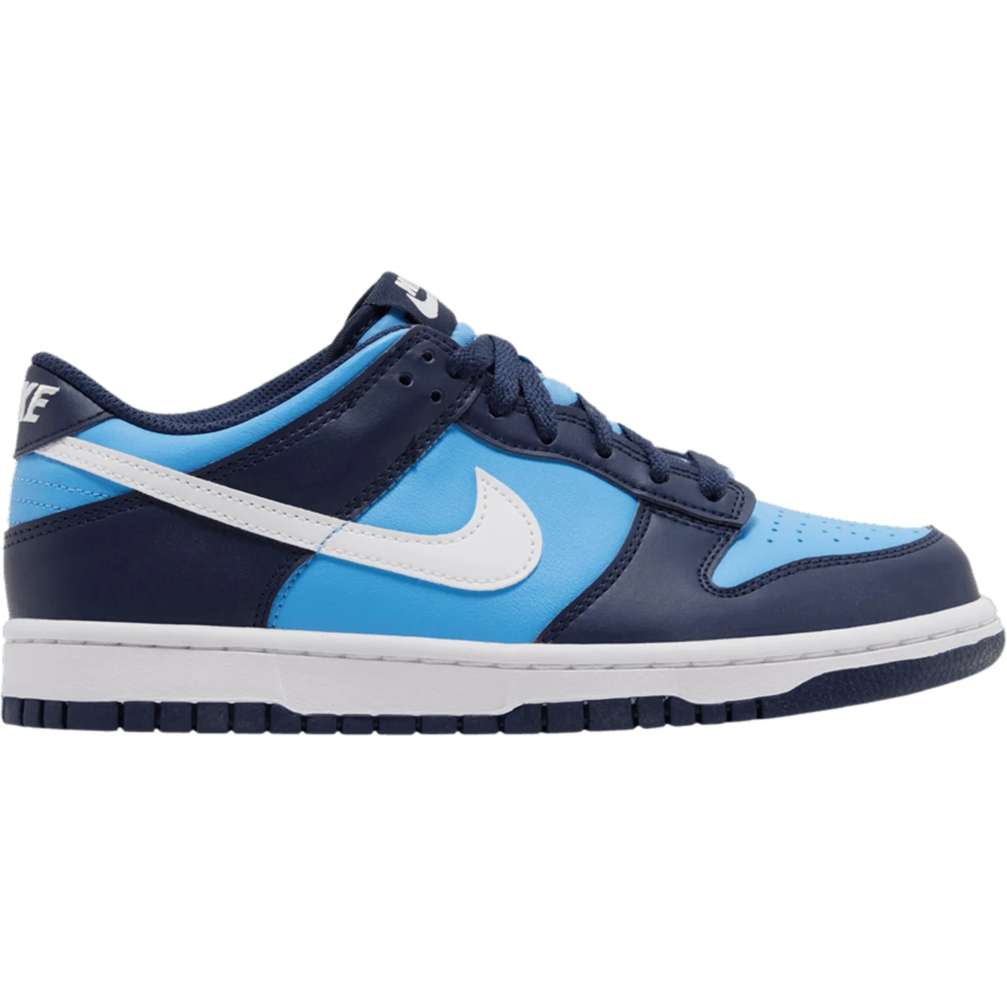 Nike Dunk Low University Blue White (GS) Long Step
