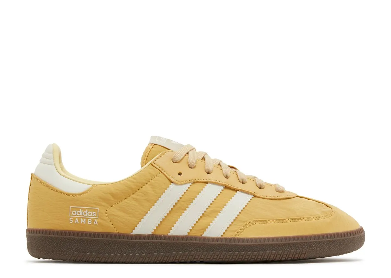 Snow Path Silent Step Adidas Samba OG Reflective Nylon Oat