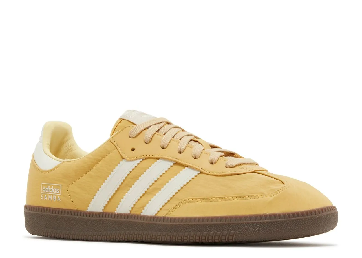 Adidas Samba OG Reflective Nylon Oat Everyday Routine Farm Step